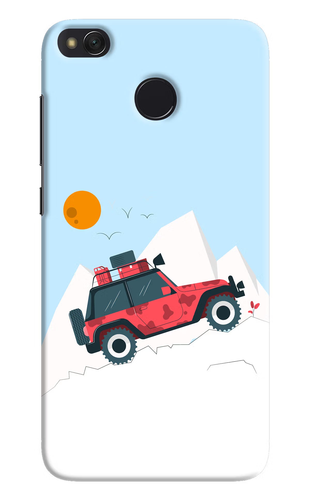 Mountain Trail Beast Redmi 4 Back Cover - Mountain Trail Beast Redmi 4 Hard Case Back Cover by Casekaro Mountain Trail Beast Redmi 4 Hard Case Back Cover by Casekaro