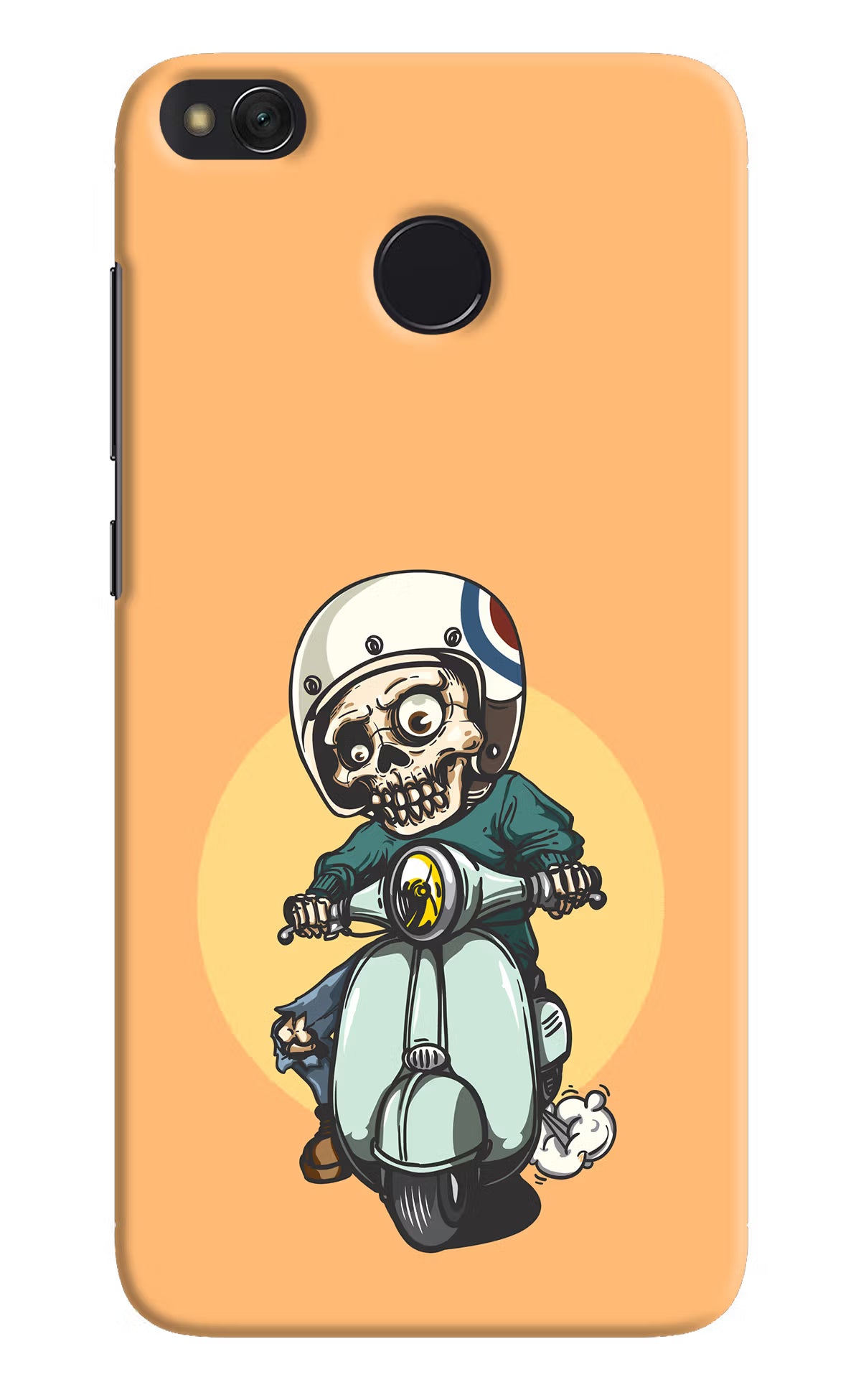 Undead Biker Redmi 4 Back Cover - Undead Biker Redmi 4 Hard Case Back Cover by Casekaro Undead Biker Redmi 4 Hard Case Back Cover by Casekaro
