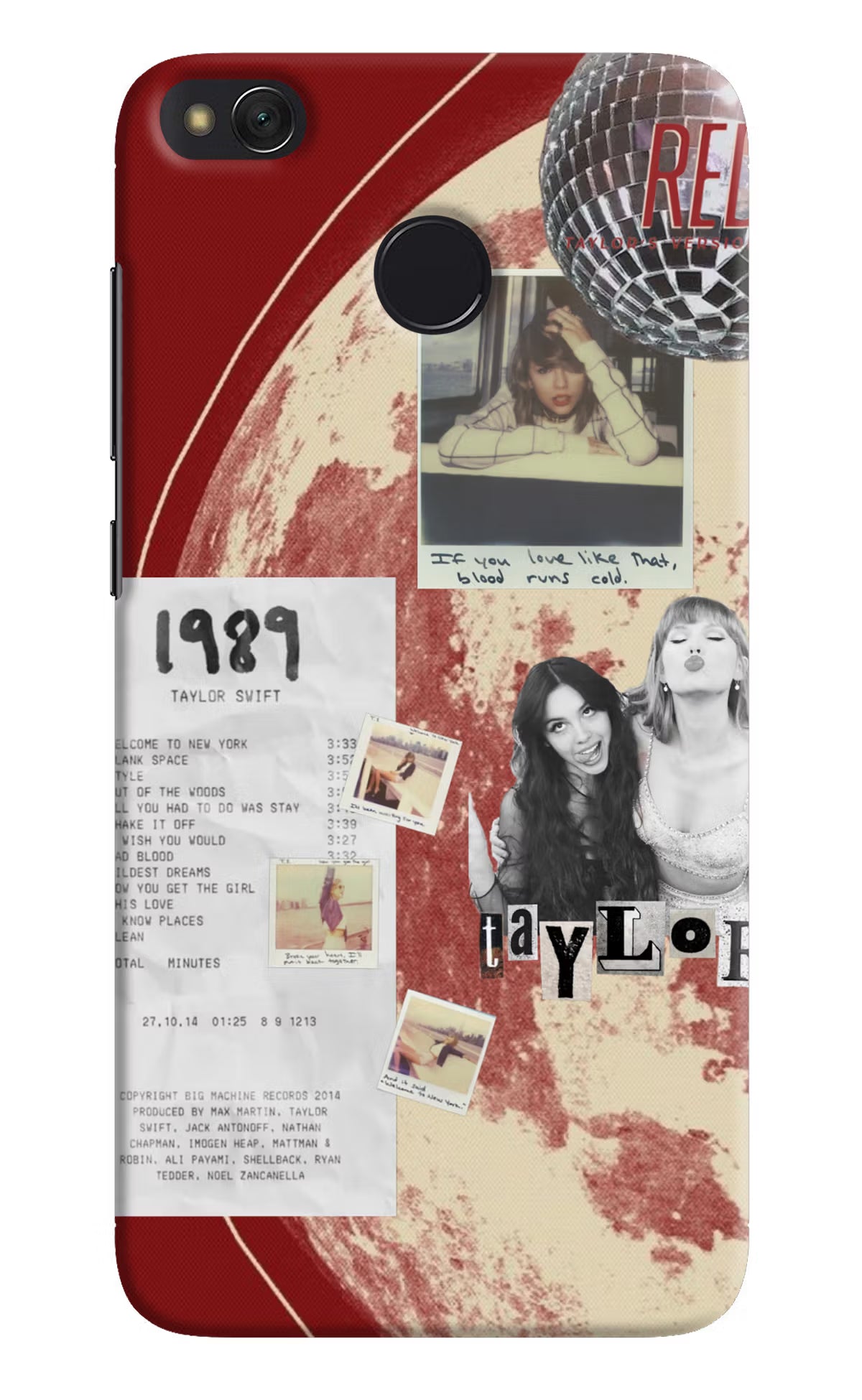 Taylor Swift Redmi 4 Back Cover - Taylor Swift Redmi 4 Back Cover Taylor Swift Redmi 4 Back Cover