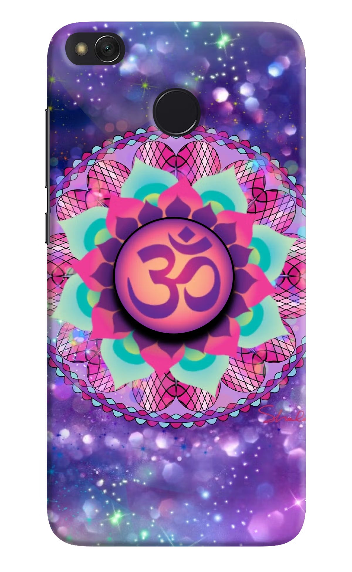 Om Purple Redmi 4 Pop Case - Om Purple Redmi 4 Pop Case by Casekaro Om Purple Redmi 4 Pop Case by Casekaro