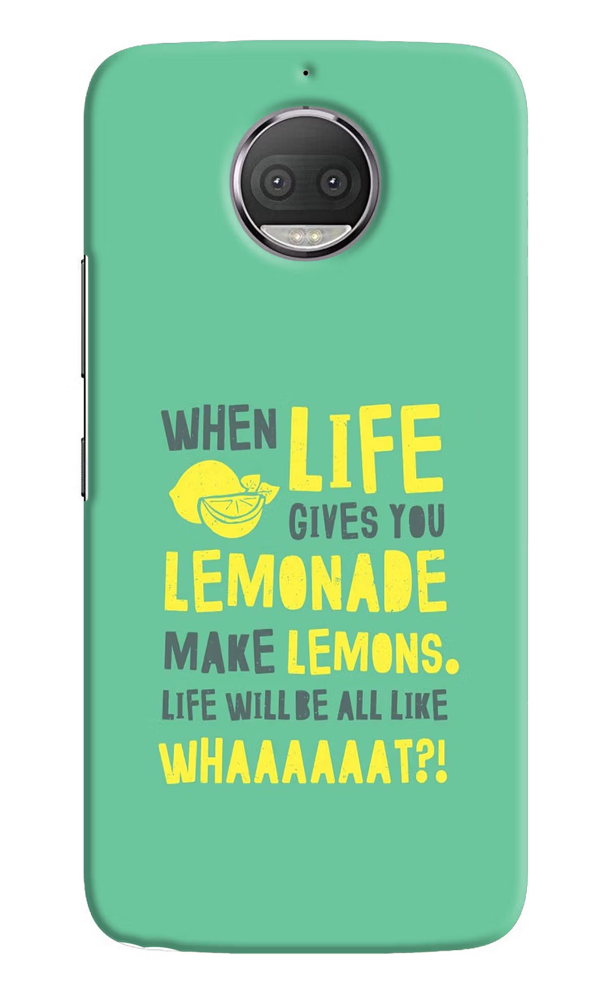 Quote Moto G5S plus Back Cover - Quote Moto G5S plus Hard Case Back Cover by Casekaro Quote Moto G5S plus Hard Case Back Cover by Casekaro