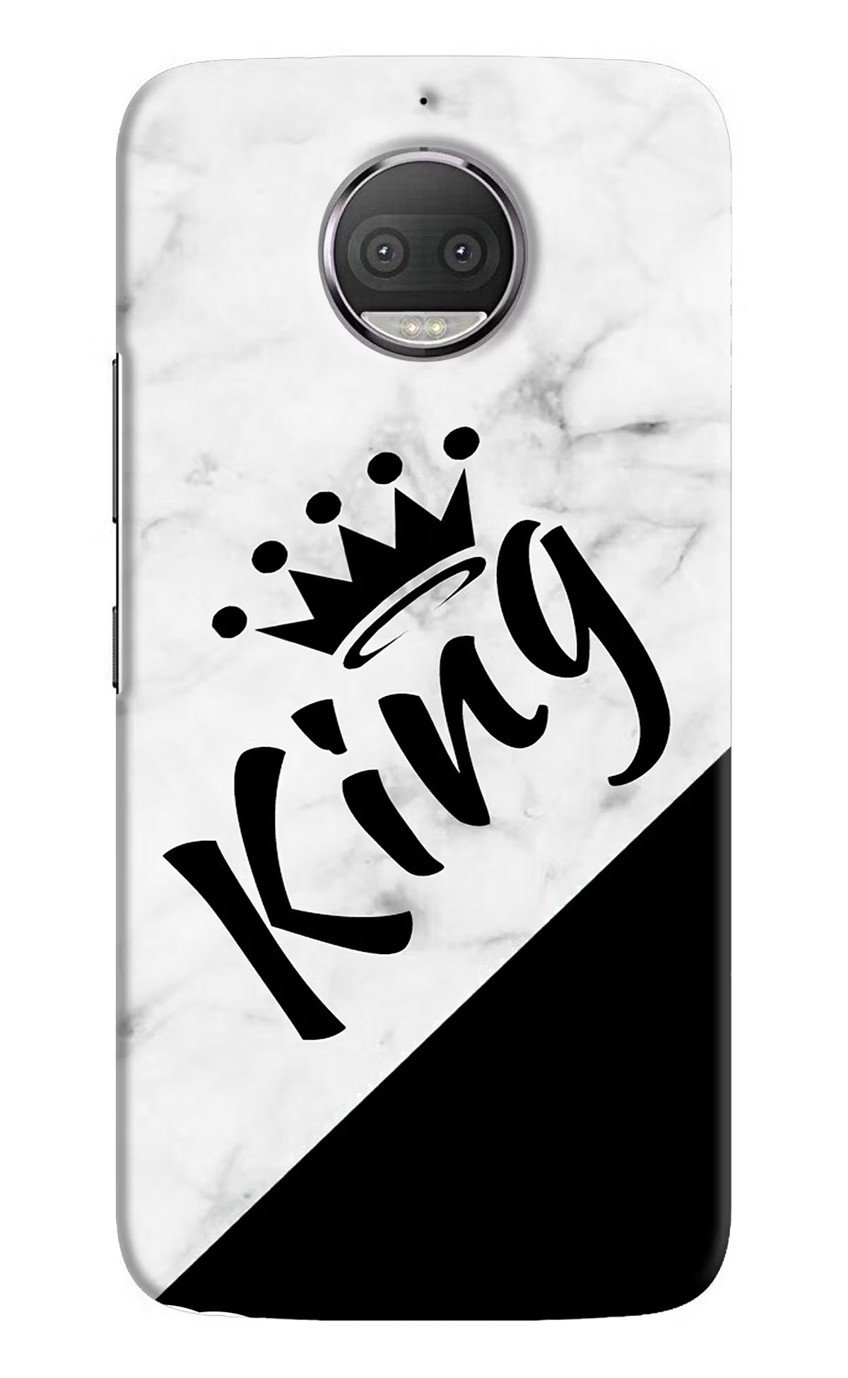 King Moto G5S plus Back Cover - King Moto G5S plus Hard Case Back Cover by Casekaro King Moto G5S plus Hard Case Back Cover by Casekaro