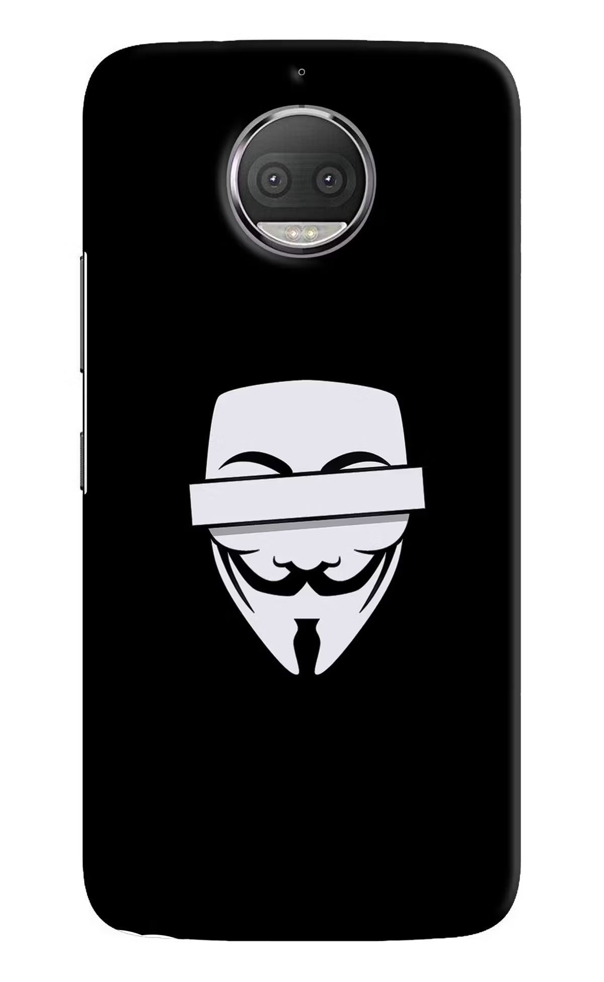 Anonymous Face Moto G5S plus Back Cover - Anonymous Face Moto G5S plus Hard Case Back Cover by Casekaro Anonymous Face Moto G5S plus Hard Case Back Cover by Casekaro