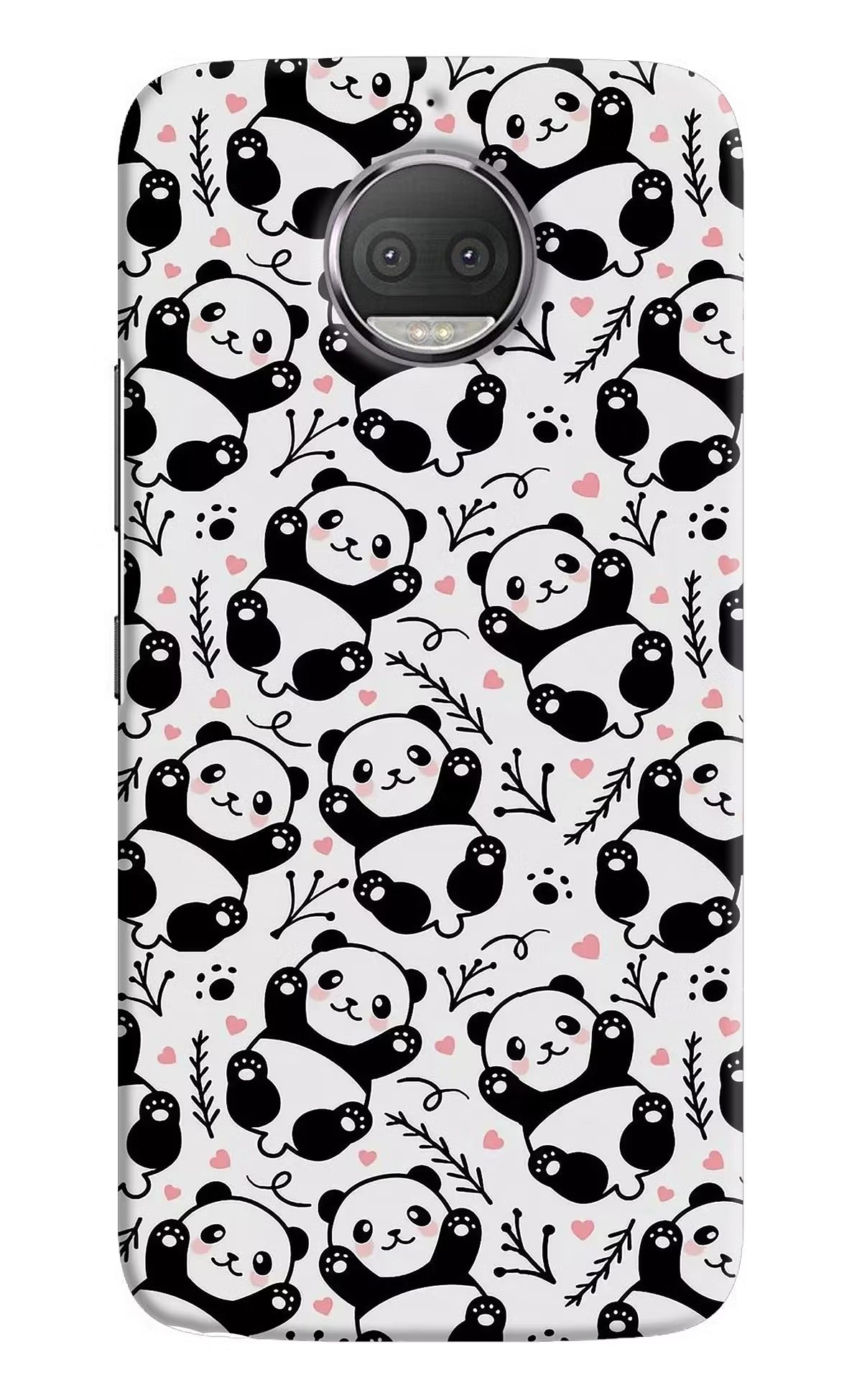 Cute Panda Moto G5S plus Back Cover - Cute Panda Moto G5S plus Hard Case Back Cover by Casekaro Cute Panda Moto G5S plus Hard Case Back Cover by Casekaro