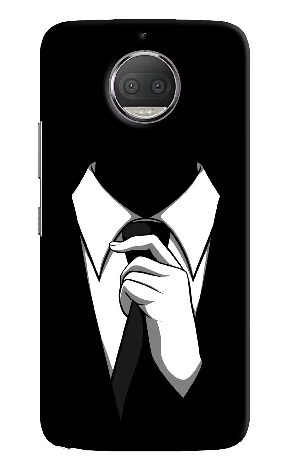 Black Tie Moto G5S plus Back Cover - Black Tie Moto G5S plus Hard Case Back Cover by Casekaro Black Tie Moto G5S plus Hard Case Back Cover by Casekaro