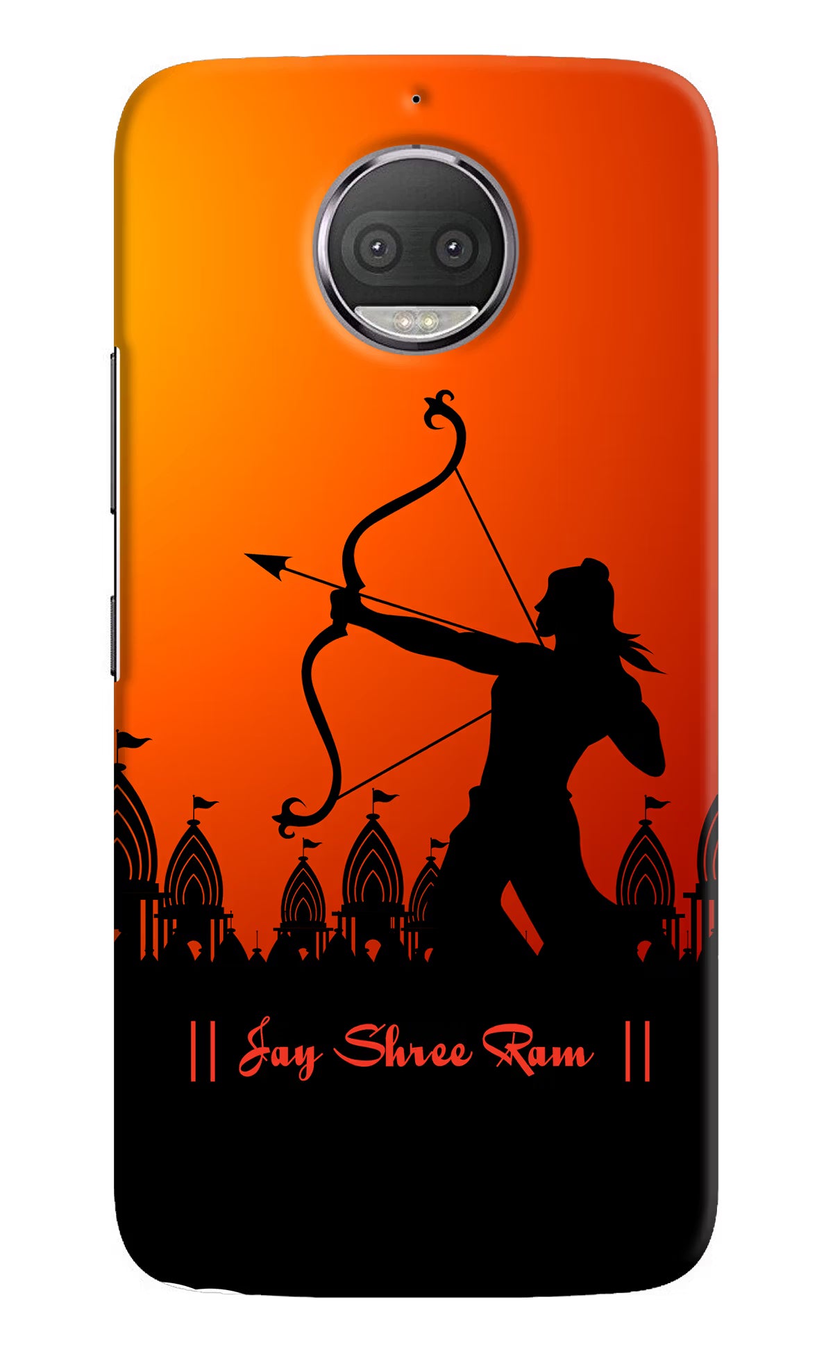 Lord Ram - 4 Moto G5S plus Back Cover - Lord Ram - 4 Moto G5S plus Hard Case Back Cover by Casekaro Lord Ram - 4 Moto G5S plus Hard Case Back Cover by Casekaro