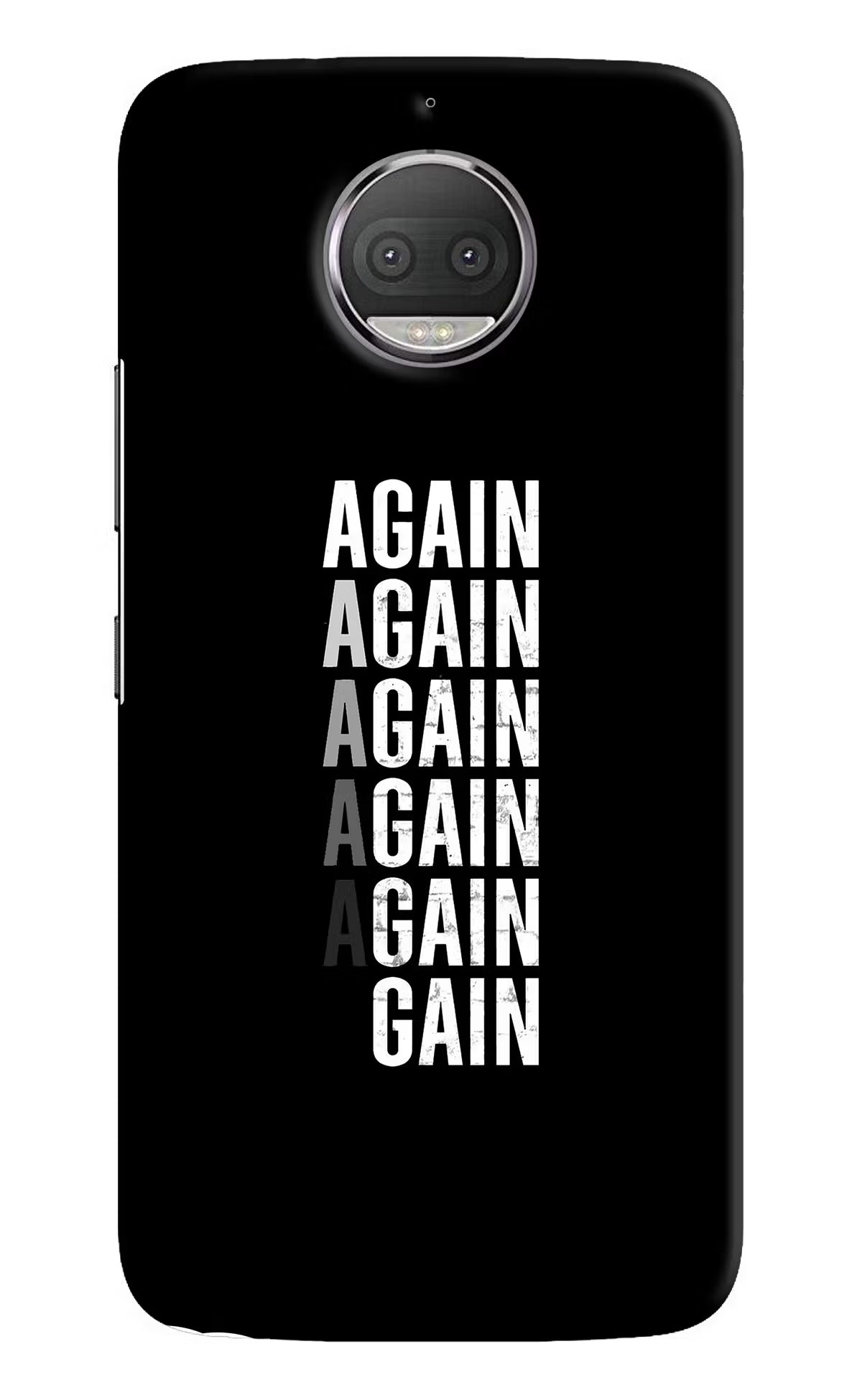 Again Again Gain Moto G5S plus Back Cover - Again Again Gain Moto G5S plus Hard Case Back Cover by Casekaro Again Again Gain Moto G5S plus Hard Case Back Cover by Casekaro