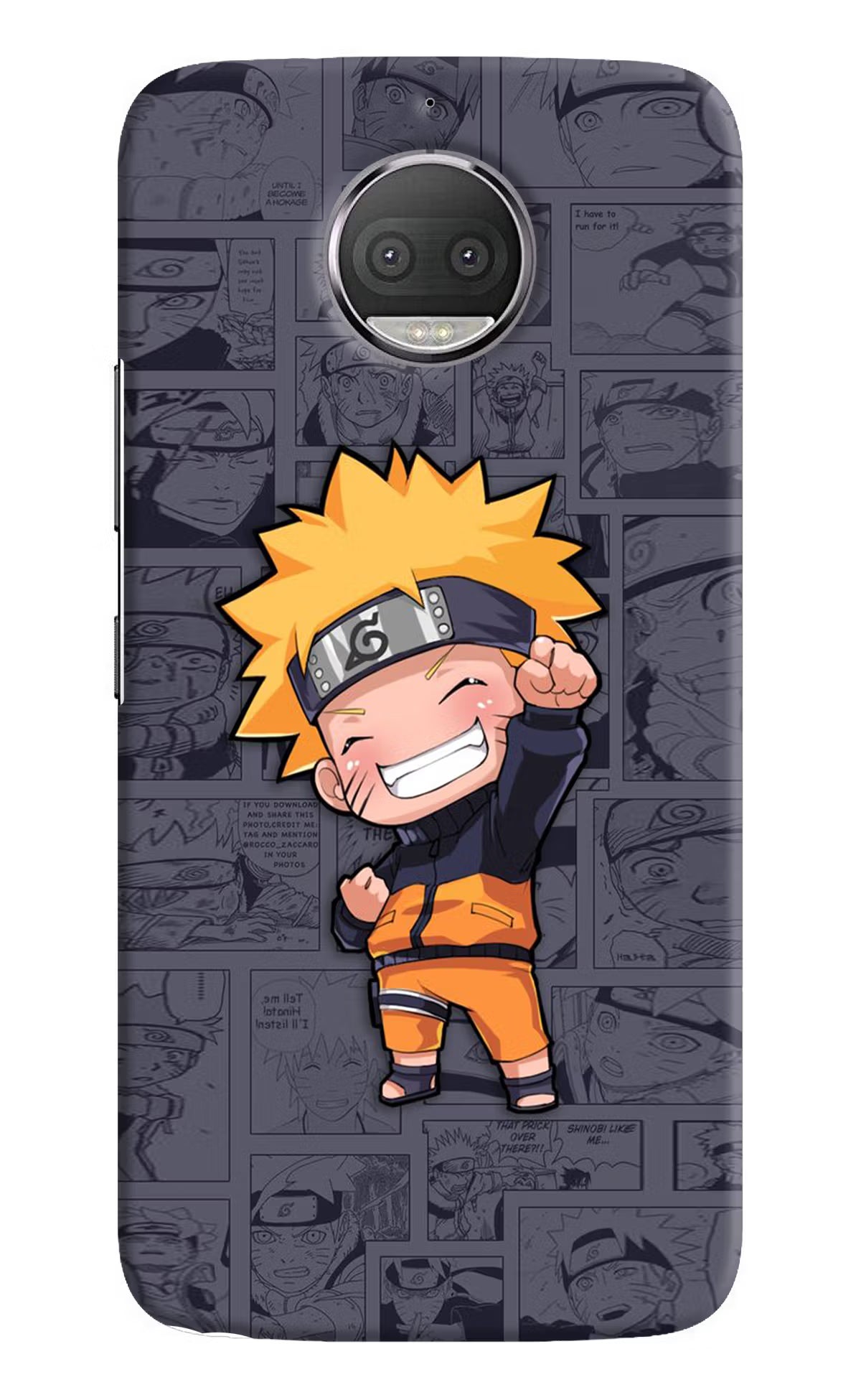 Chota Naruto Moto G5S plus Back Cover - Chota Naruto Moto G5S plus Hard Case Back Cover by Casekaro Chota Naruto Moto G5S plus Hard Case Back Cover by Casekaro