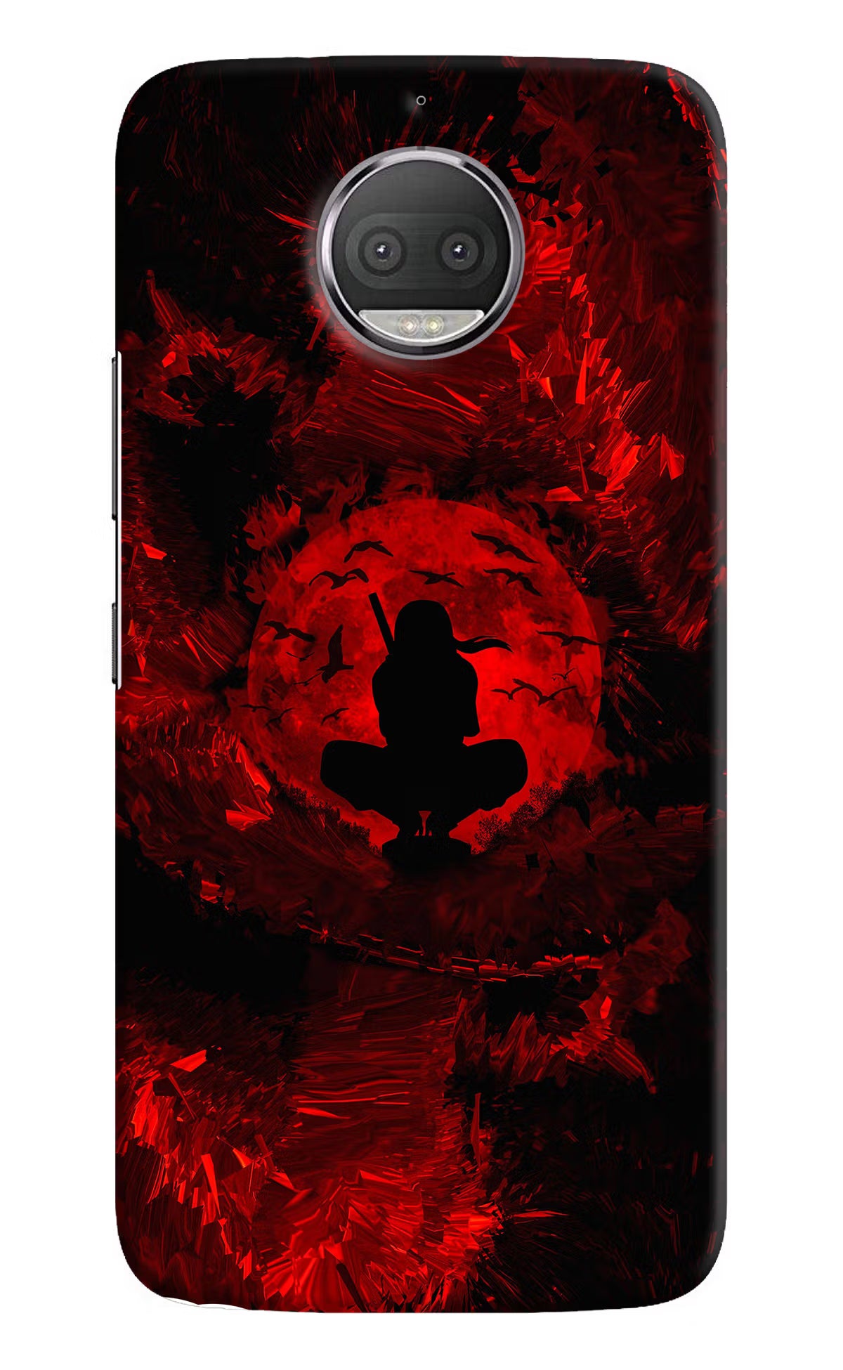 Itachi Uchiha Moto G5S plus Back Cover - Itachi Uchiha Moto G5S plus Hard Case Back Cover by Casekaro Itachi Uchiha Moto G5S plus Hard Case Back Cover by Casekaro