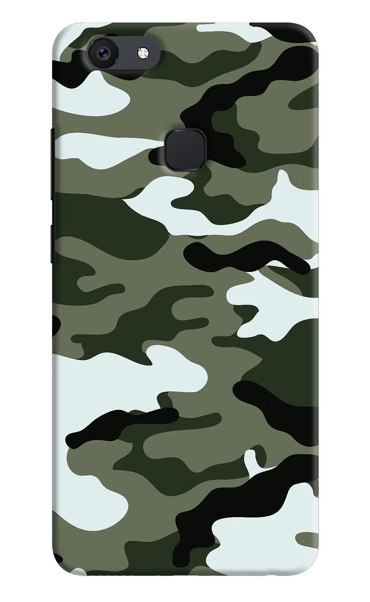 Camouflage Vivo V7 plus Back Cover - Camouflage Vivo V7 plus Hard Case Back Cover by Casekaro Camouflage Vivo V7 plus Hard Case Back Cover by Casekaro