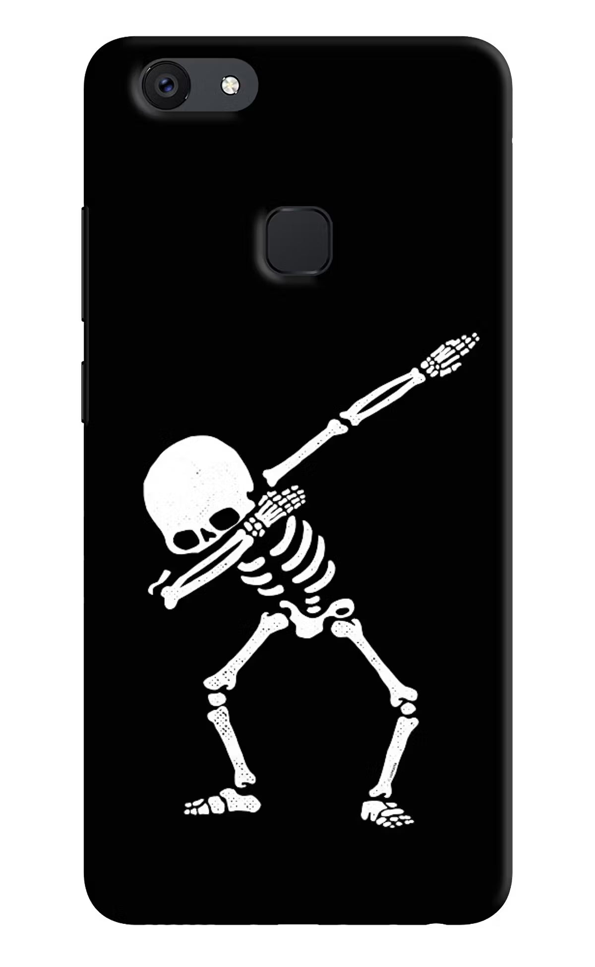 Dabbing Skeleton Art Vivo V7 plus Back Cover - Dabbing Skeleton Art Vivo V7 plus Hard Case Back Cover by Casekaro Dabbing Skeleton Art Vivo V7 plus Hard Case Back Cover by Casekaro