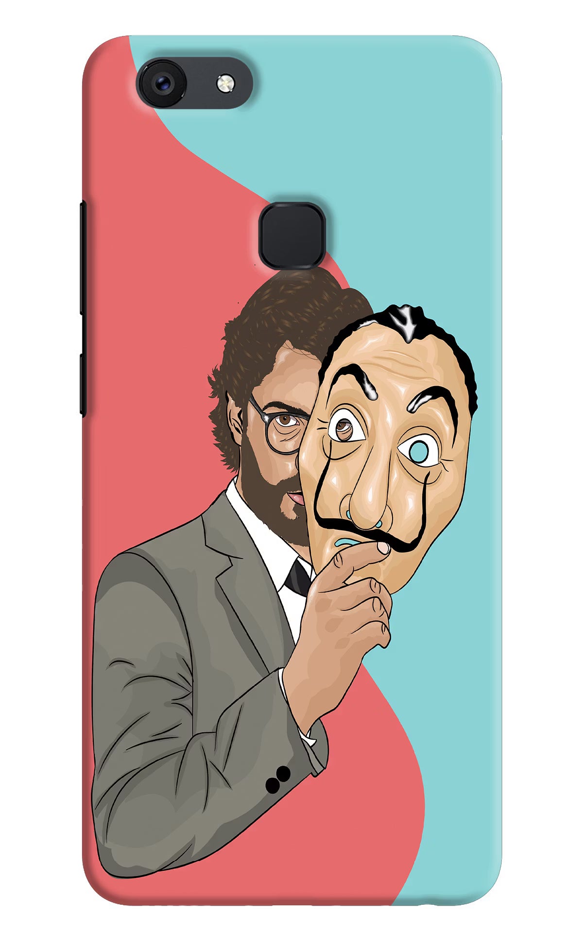 Professor Vivo V7 plus Back Cover - Professor Vivo V7 plus Hard Case Back Cover by Casekaro Professor Vivo V7 plus Hard Case Back Cover by Casekaro
