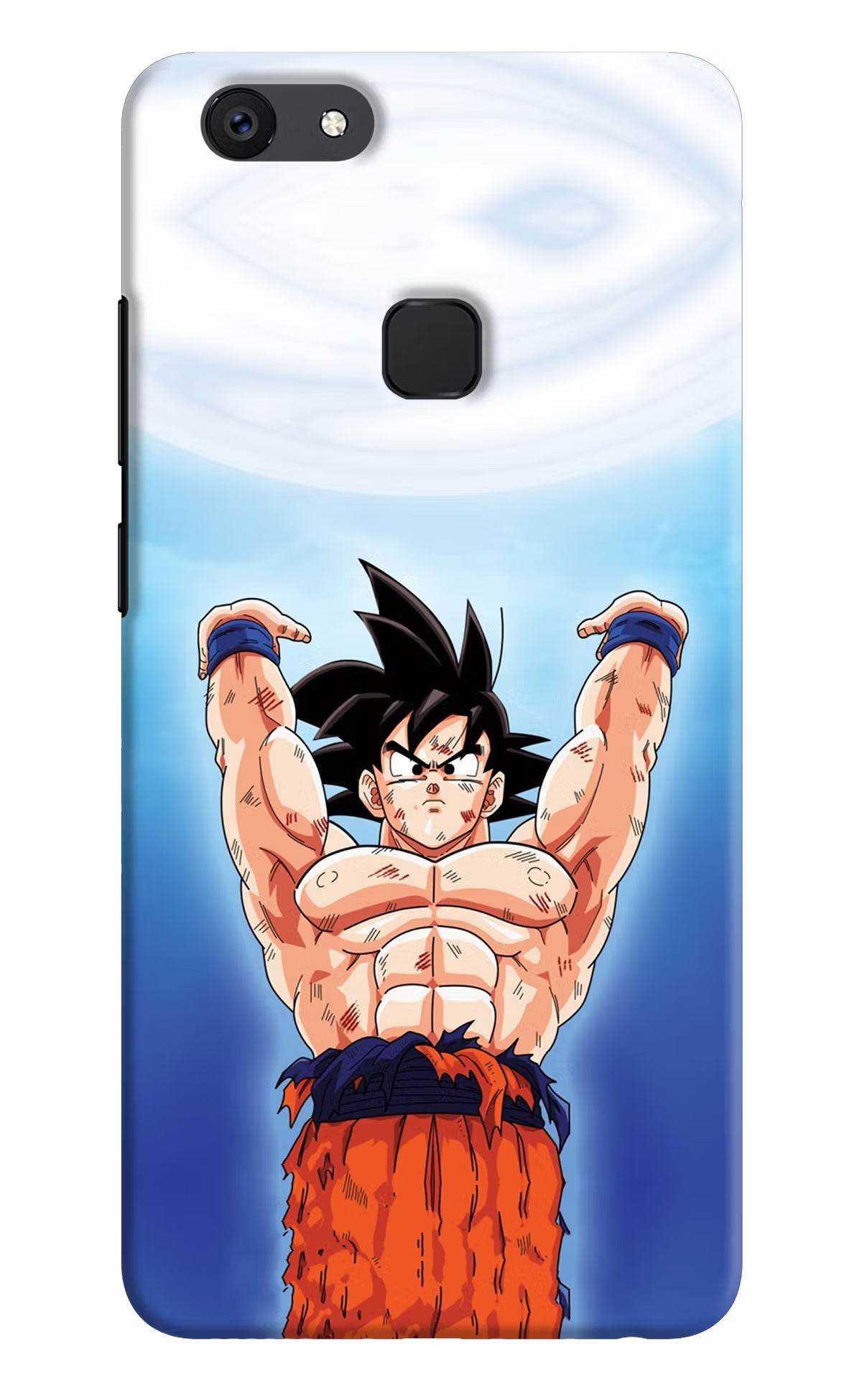 Goku Power Vivo V7 plus Back Cover - Goku Power Vivo V7 plus Hard Case Back Cover by Casekaro Goku Power Vivo V7 plus Hard Case Back Cover by Casekaro