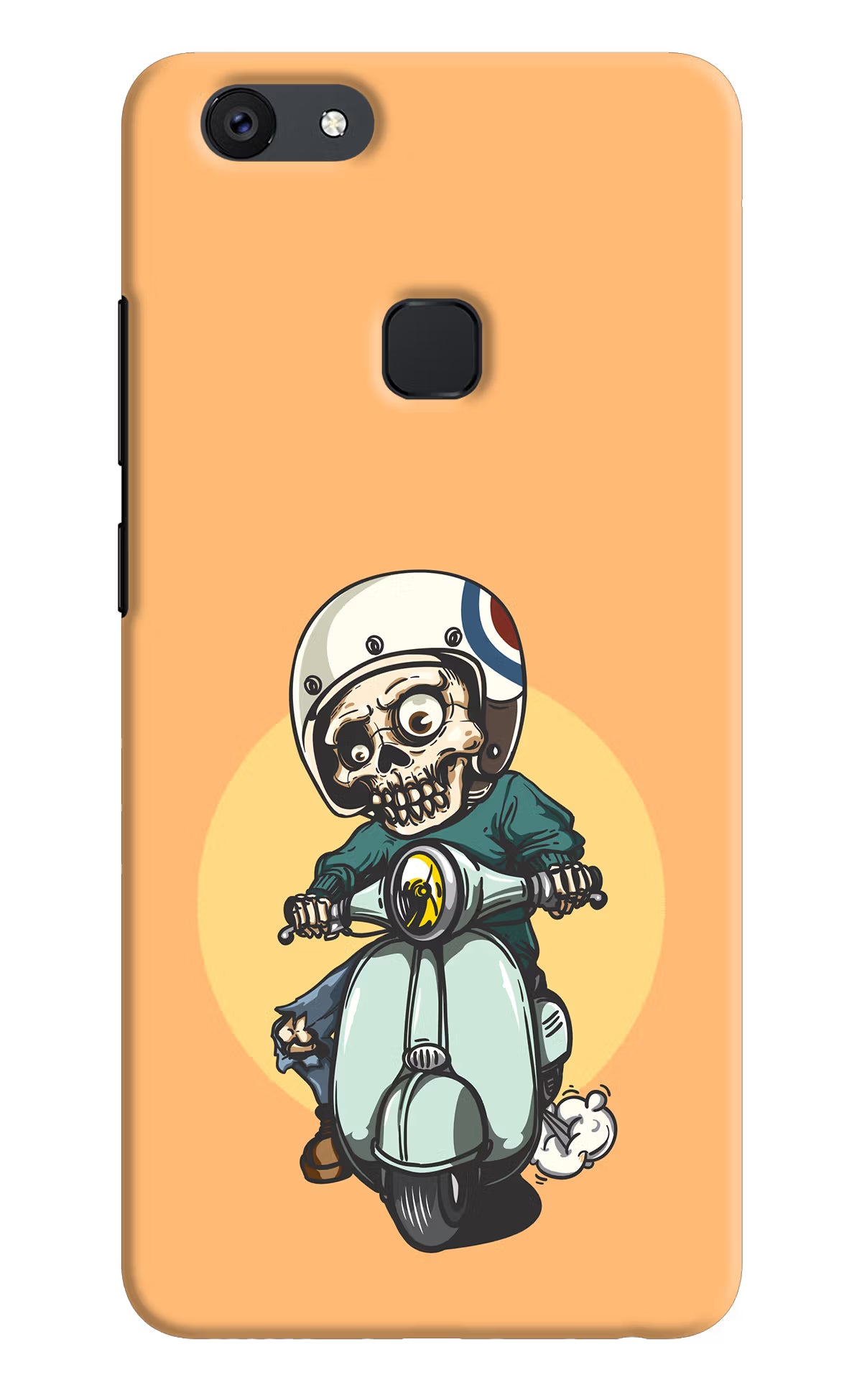 Undead Biker Vivo V7 plus Back Cover - Undead Biker Vivo V7 plus Hard Case Back Cover by Casekaro Undead Biker Vivo V7 plus Hard Case Back Cover by Casekaro