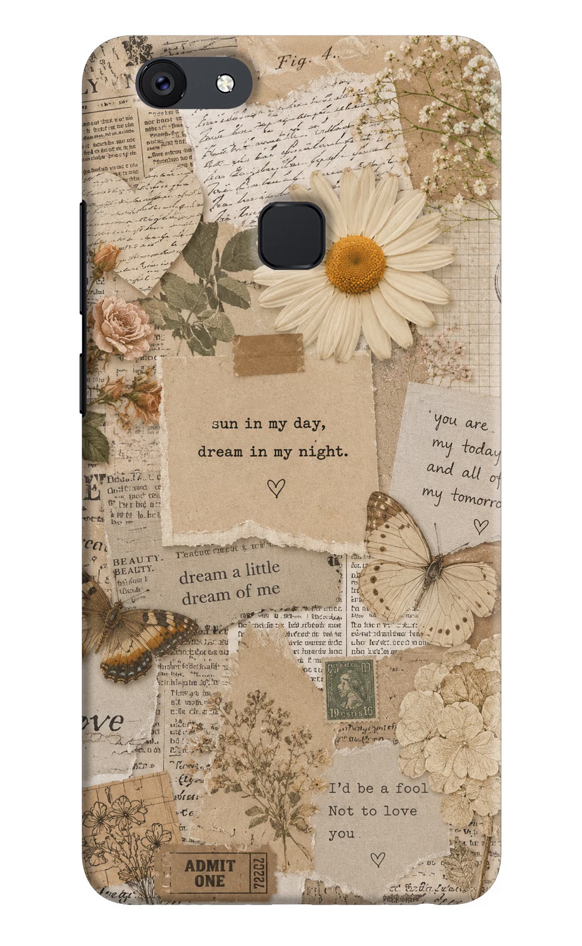 Vintage case Vivo V7 plus Back Cover - Vintage case Vivo V7 plus Back Cover Vintage case Vivo V7 plus Back Cover