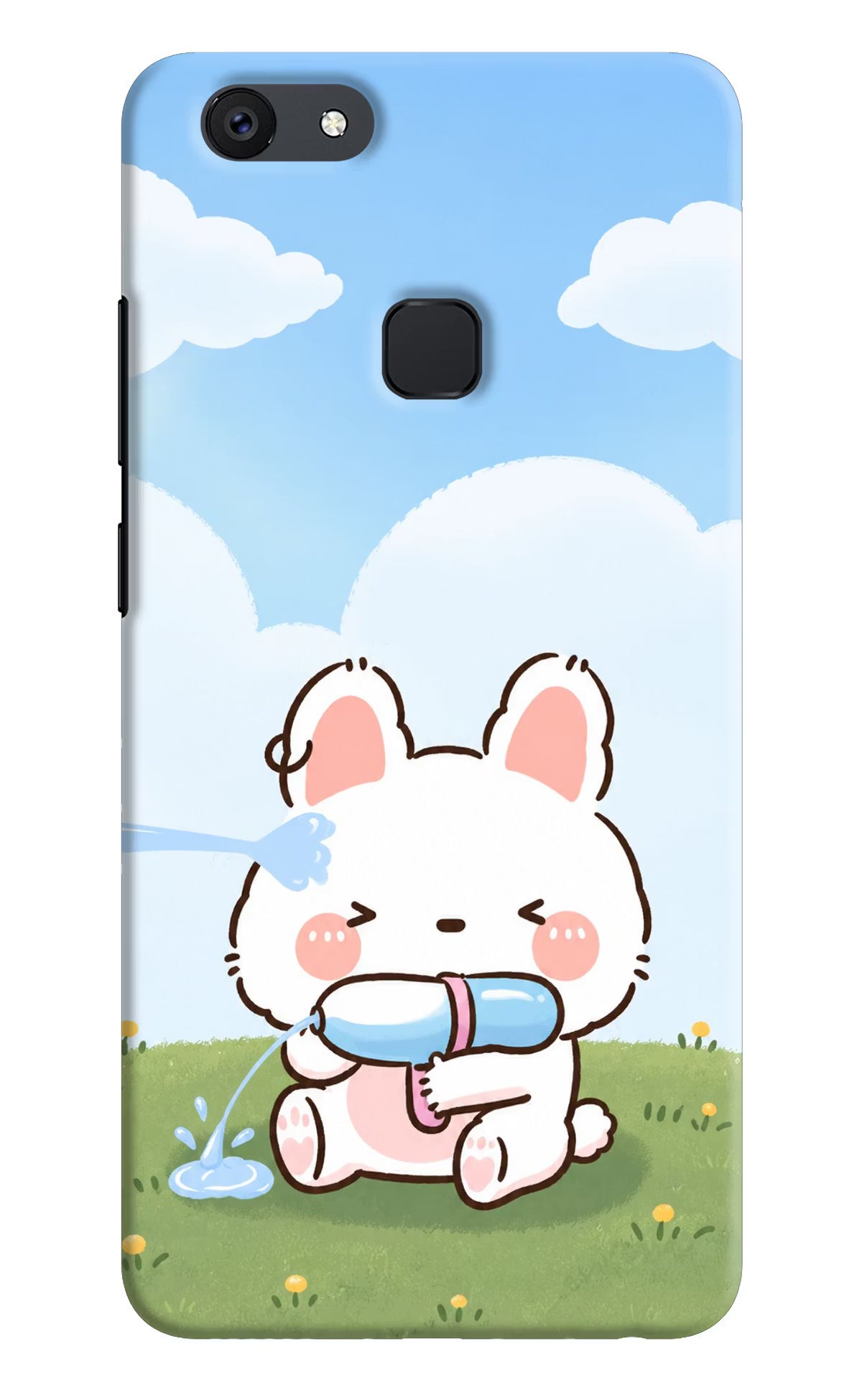 Bunny Treat Vivo V7 plus Back Cover - Bunny Treat Vivo V7 plus Back Cover Bunny Treat Vivo V7 plus Back Cover