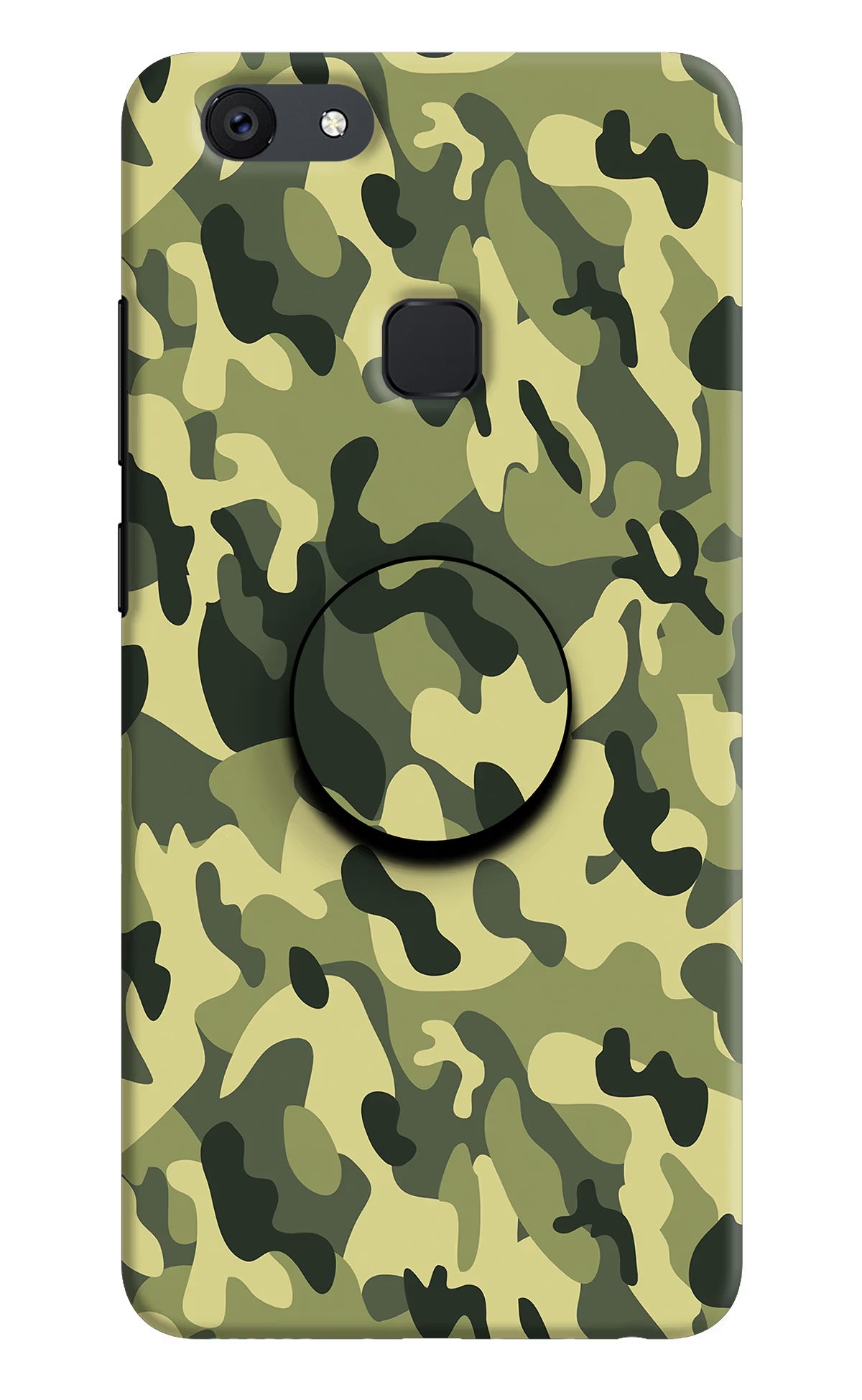 Camouflage Vivo V7 plus Pop Case - Camouflage Vivo V7 plus Pop Case by Casekaro Camouflage Vivo V7 plus Pop Case by Casekaro
