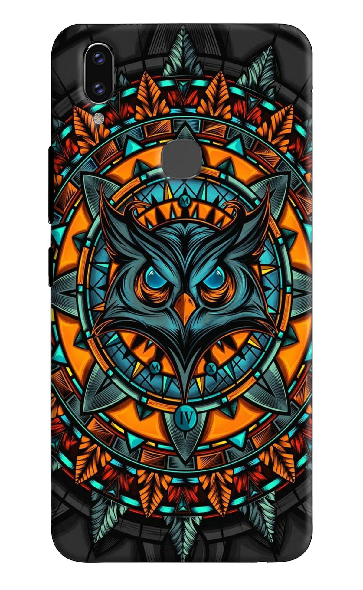 Angry Owl Art Vivo V9/V9 Pro/V9 Youth Back Cover - Angry Owl Art Vivo V9/V9 Pro/V9 Youth Hard Case Back Cover by Casekaro Angry Owl Art Vivo V9/V9 Pro/V9 Youth Hard Case Back Cover by Casekaro