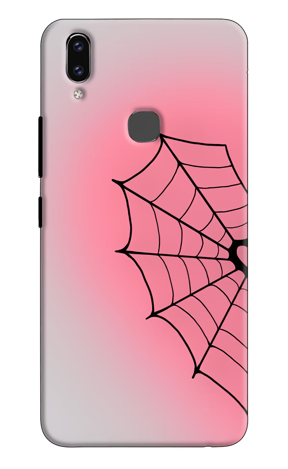 Pink Web Vivo V9/V9 Pro/V9 Youth Back Cover - Pink Web Vivo V9/V9 Pro/V9 Youth Back Cover Pink Web Vivo V9/V9 Pro/V9 Youth Back Cover