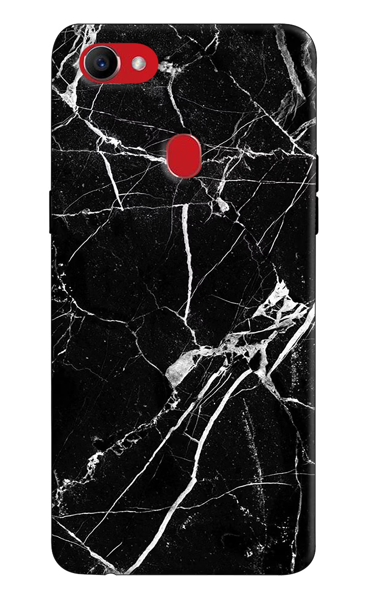 Black Marble Pattern Oppo F7 Back Cover - Black Marble Pattern Oppo F7 Hard Case Back Cover by Casekaro Black Marble Pattern Oppo F7 Hard Case Back Cover by Casekaro