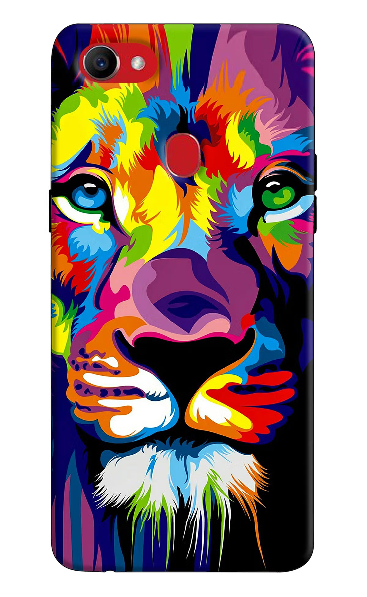 Lion Oppo F7 Back Cover - Lion Oppo F7 Hard Case Back Cover by Casekaro Lion Oppo F7 Hard Case Back Cover by Casekaro