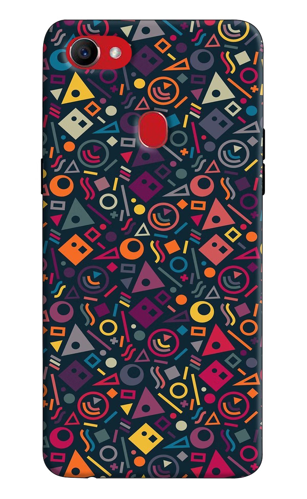 Geometric Abstract Oppo F7 Back Cover - Geometric Abstract Oppo F7 Hard Case Back Cover by Casekaro Geometric Abstract Oppo F7 Hard Case Back Cover by Casekaro