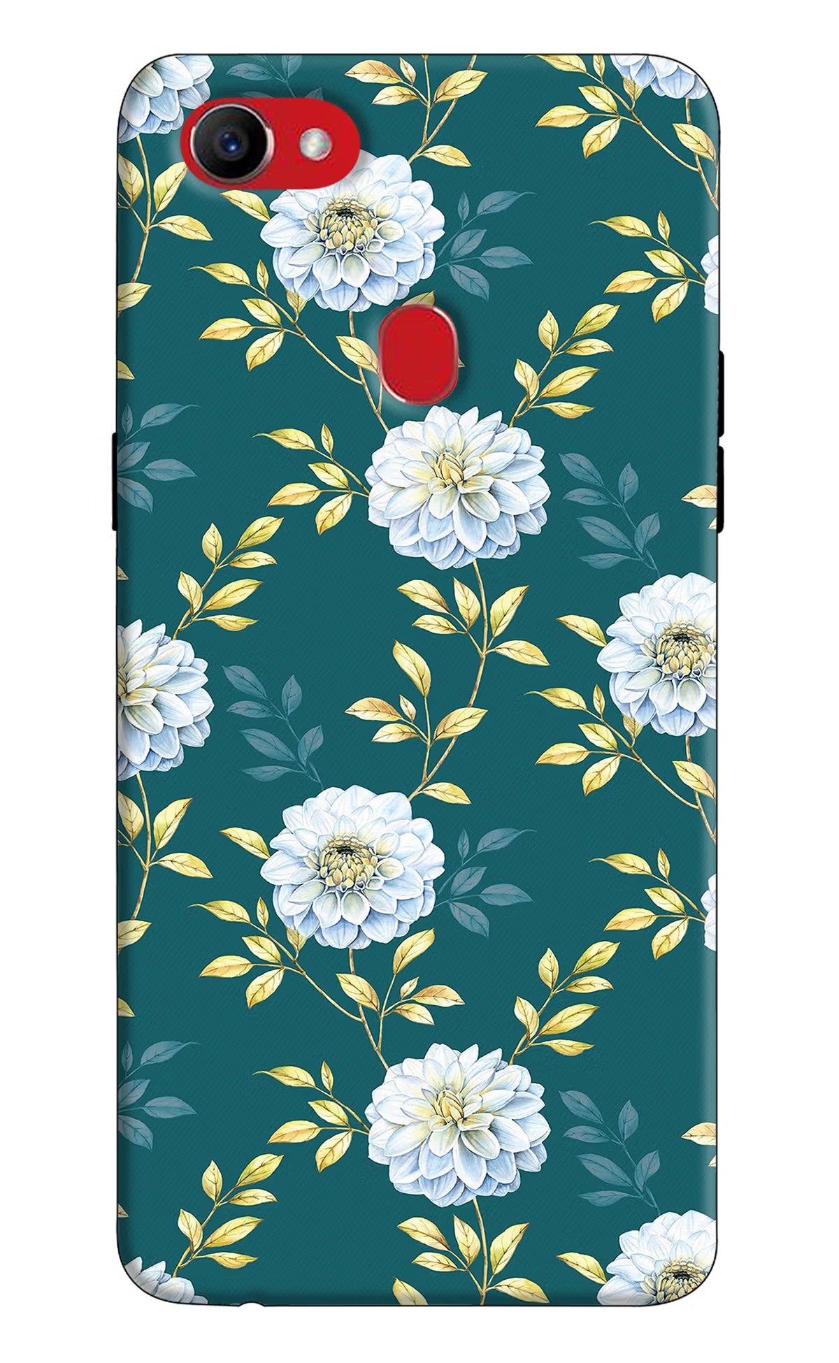 Flowers Oppo F7 Back Cover - Flowers Oppo F7 Hard Case Back Cover by Casekaro Flowers Oppo F7 Hard Case Back Cover by Casekaro