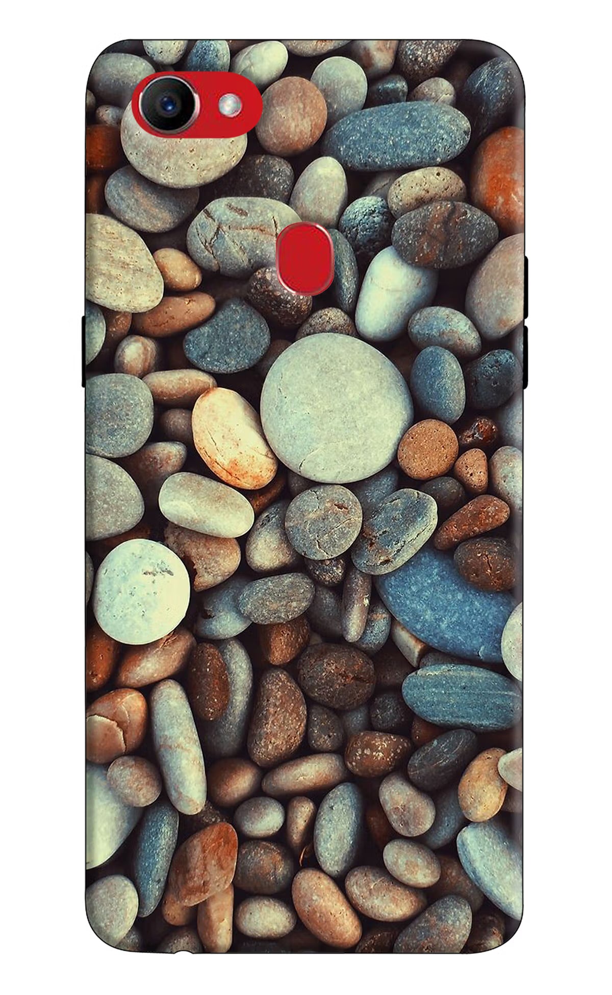 Pebble Oppo F7 Back Cover - Pebble Oppo F7 Hard Case Back Cover by Casekaro Pebble Oppo F7 Hard Case Back Cover by Casekaro