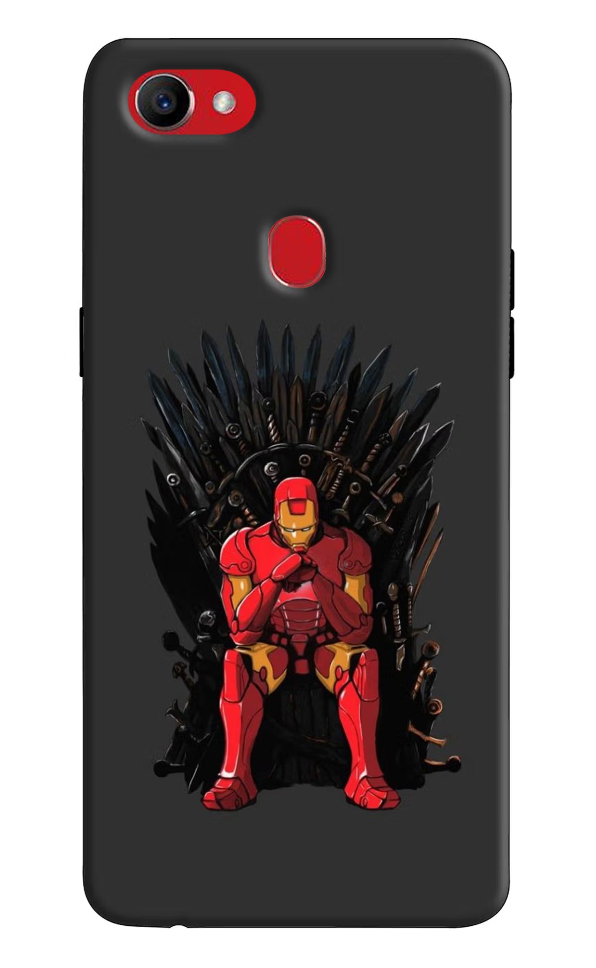 Ironman Throne Oppo F7 Back Cover - Ironman Throne Oppo F7 Hard Case Back Cover by Casekaro Ironman Throne Oppo F7 Hard Case Back Cover by Casekaro