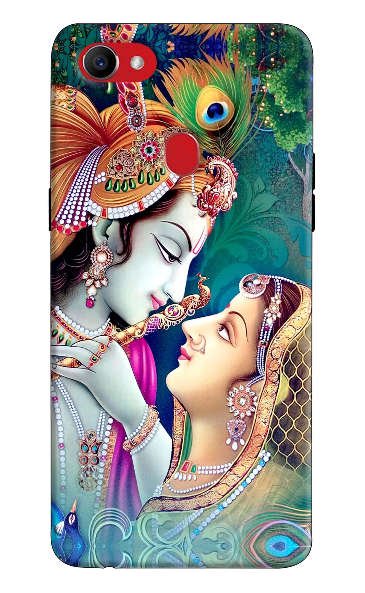 Lord Radha Krishna Oppo F7 Back Cover - Lord Radha Krishna Oppo F7 Hard Case Back Cover by Casekaro Lord Radha Krishna Oppo F7 Hard Case Back Cover by Casekaro