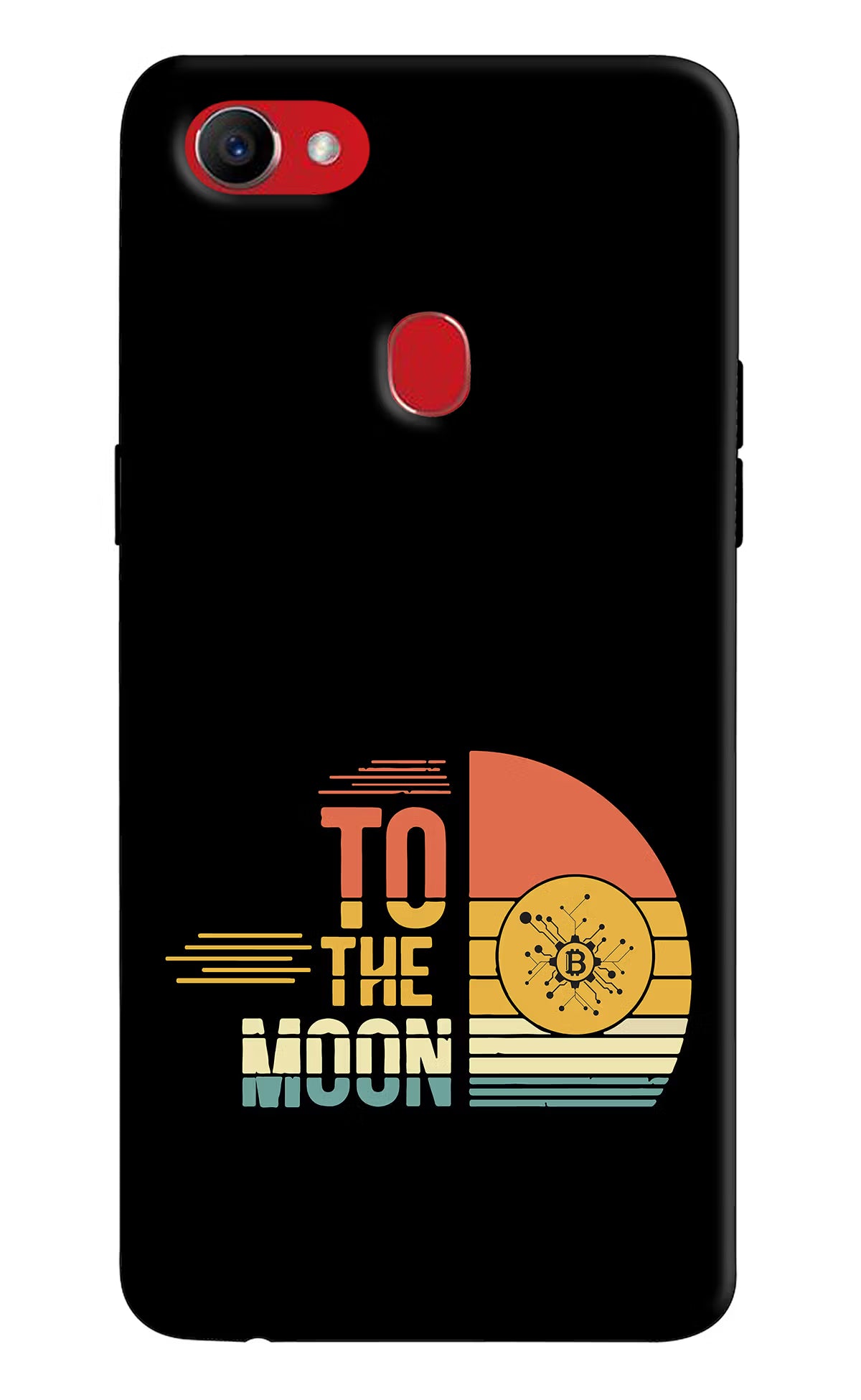 To the Moon Oppo F7 Back Cover - To the Moon Oppo F7 Hard Case Back Cover by Casekaro To the Moon Oppo F7 Hard Case Back Cover by Casekaro