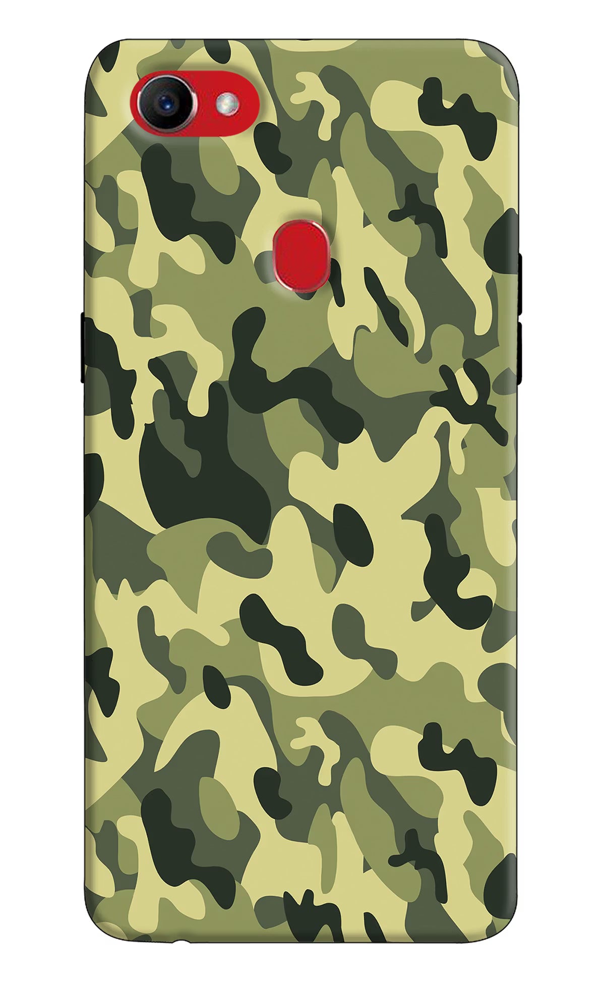 Camouflage Oppo F7 Back Cover - Camouflage Oppo F7 Hard Case Back Cover by Casekaro Camouflage Oppo F7 Hard Case Back Cover by Casekaro