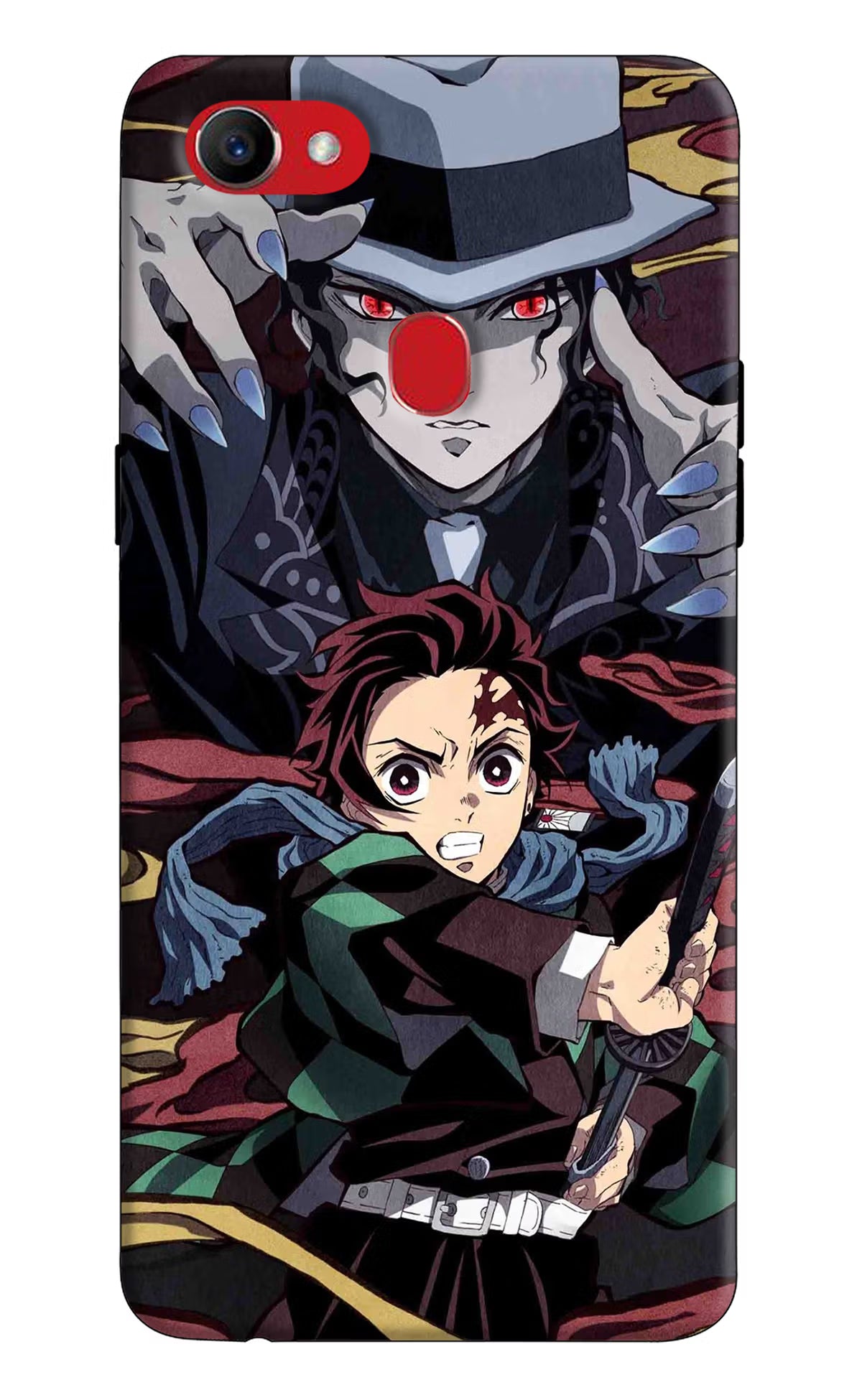 Demon Slayer Oppo F7 Back Cover - Demon Slayer Oppo F7 Hard Case Back Cover by Casekaro Demon Slayer Oppo F7 Hard Case Back Cover by Casekaro