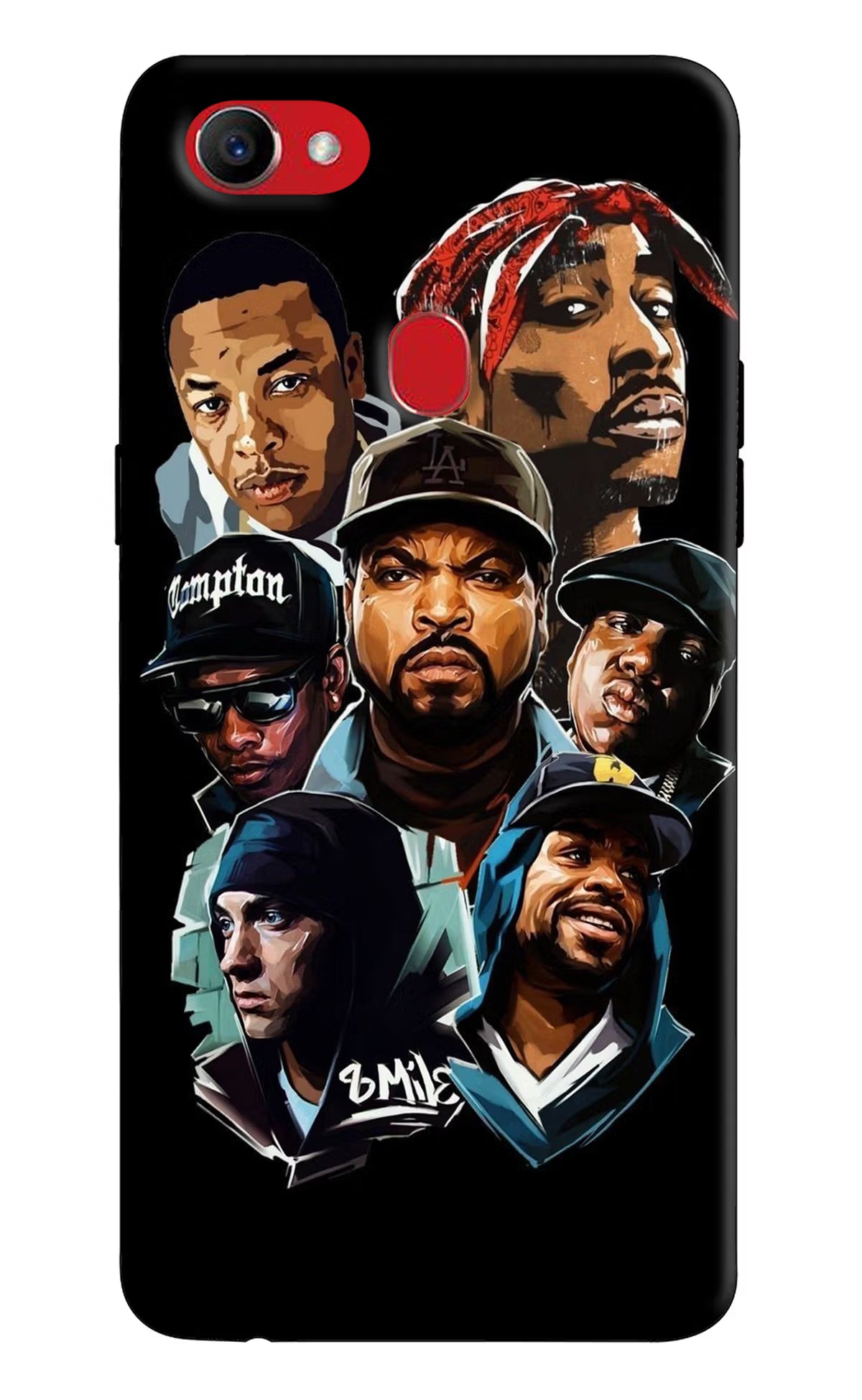 Rappers Oppo F7 Back Cover - Rappers Oppo F7 Hard Case Back Cover by Casekaro Rappers Oppo F7 Hard Case Back Cover by Casekaro