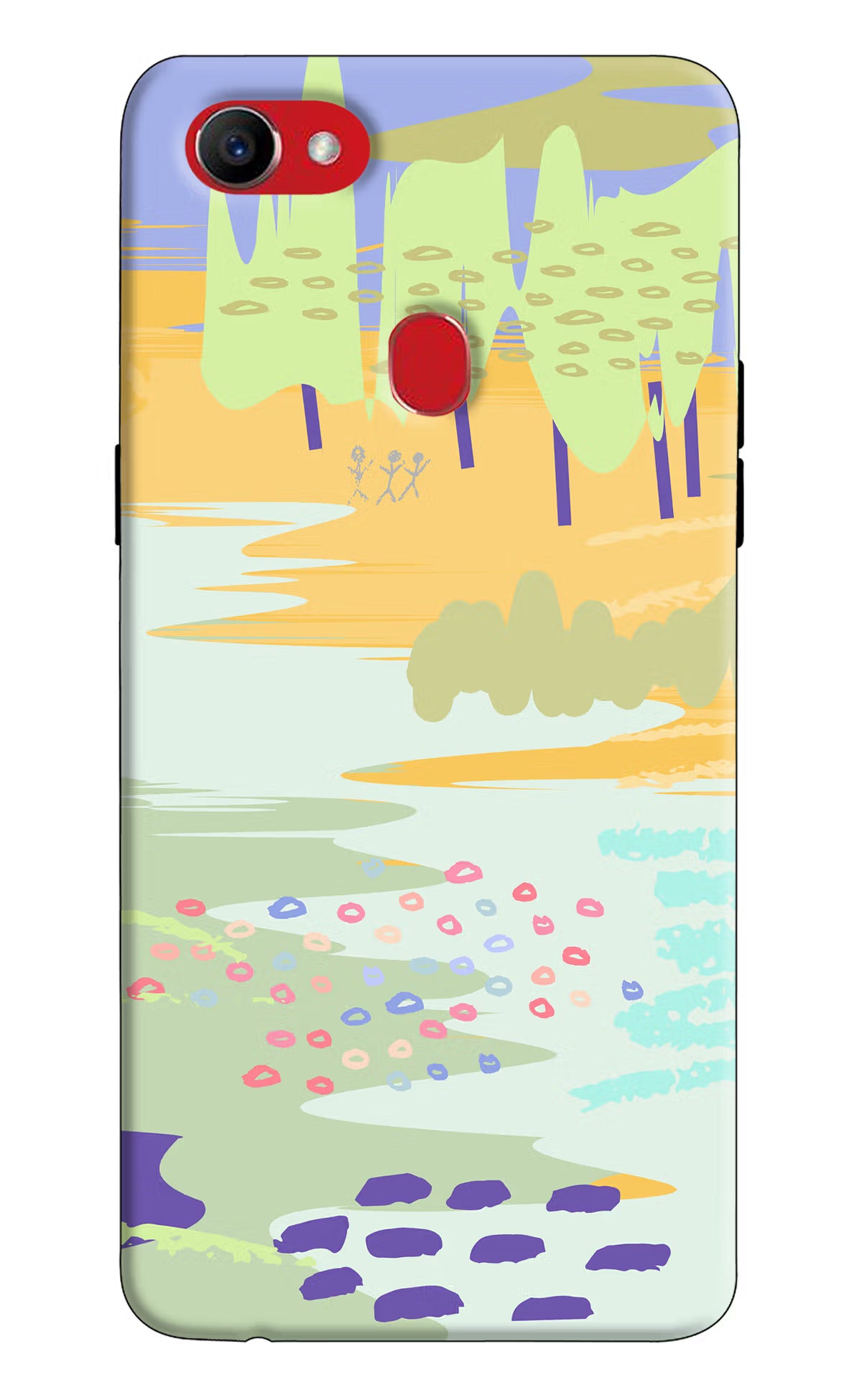 Scenery Oppo F7 Back Cover - Scenery Oppo F7 Hard Case Back Cover by Casekaro Scenery Oppo F7 Hard Case Back Cover by Casekaro