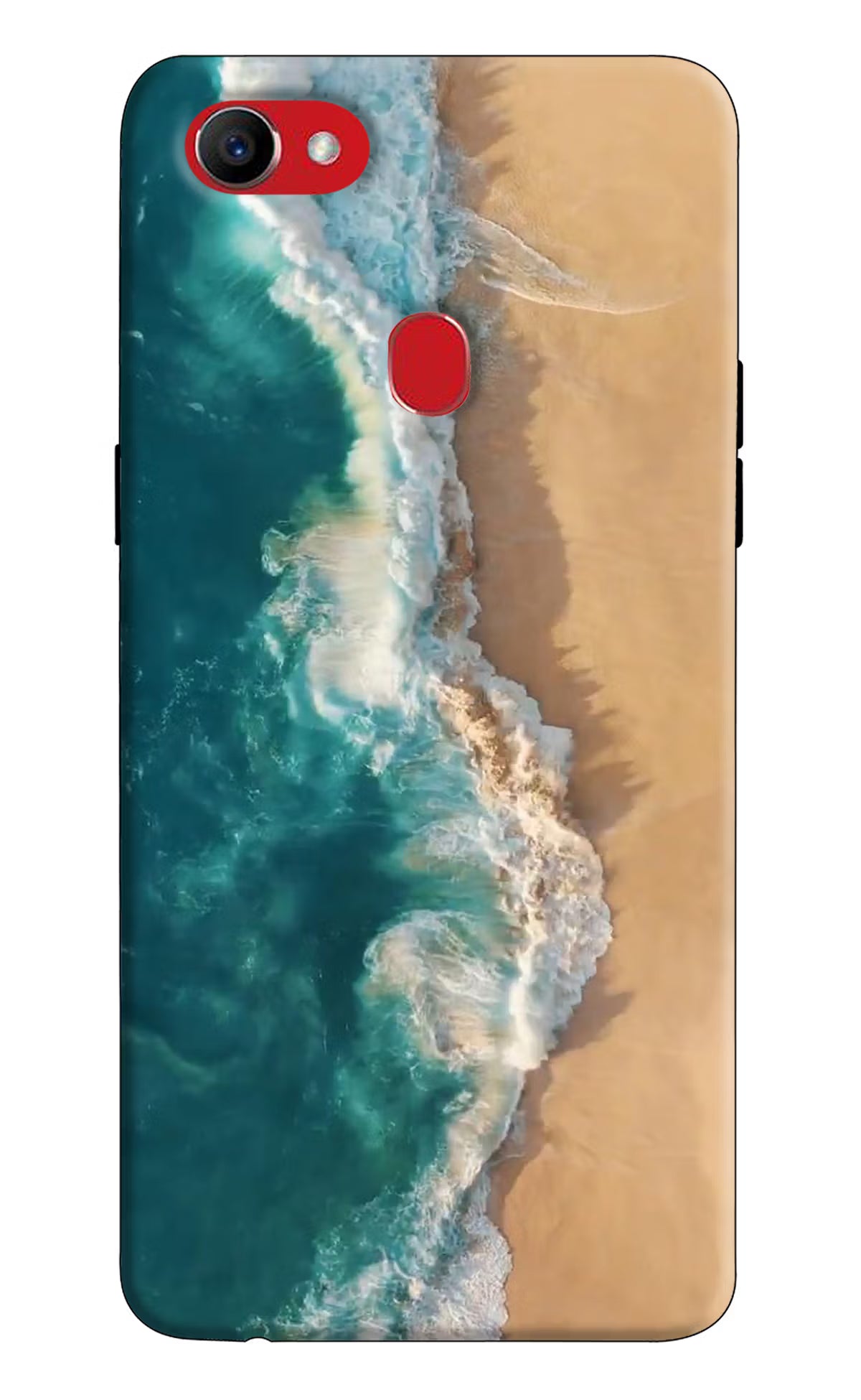 Ocean Beach Oppo F7 Back Cover - Ocean Beach Oppo F7 Hard Case Back Cover by Casekaro Ocean Beach Oppo F7 Hard Case Back Cover by Casekaro