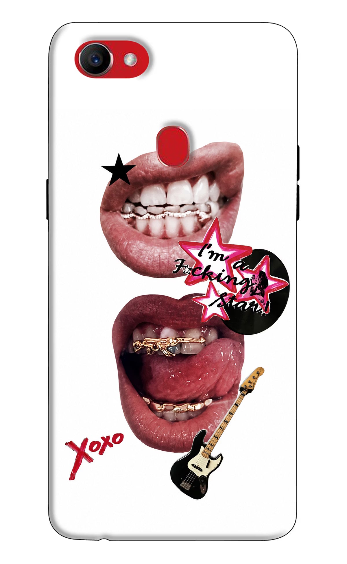 Rockstar Oppo F7 Back Cover - Rockstar Oppo F7 Back Cover Rockstar Oppo F7 Back Cover