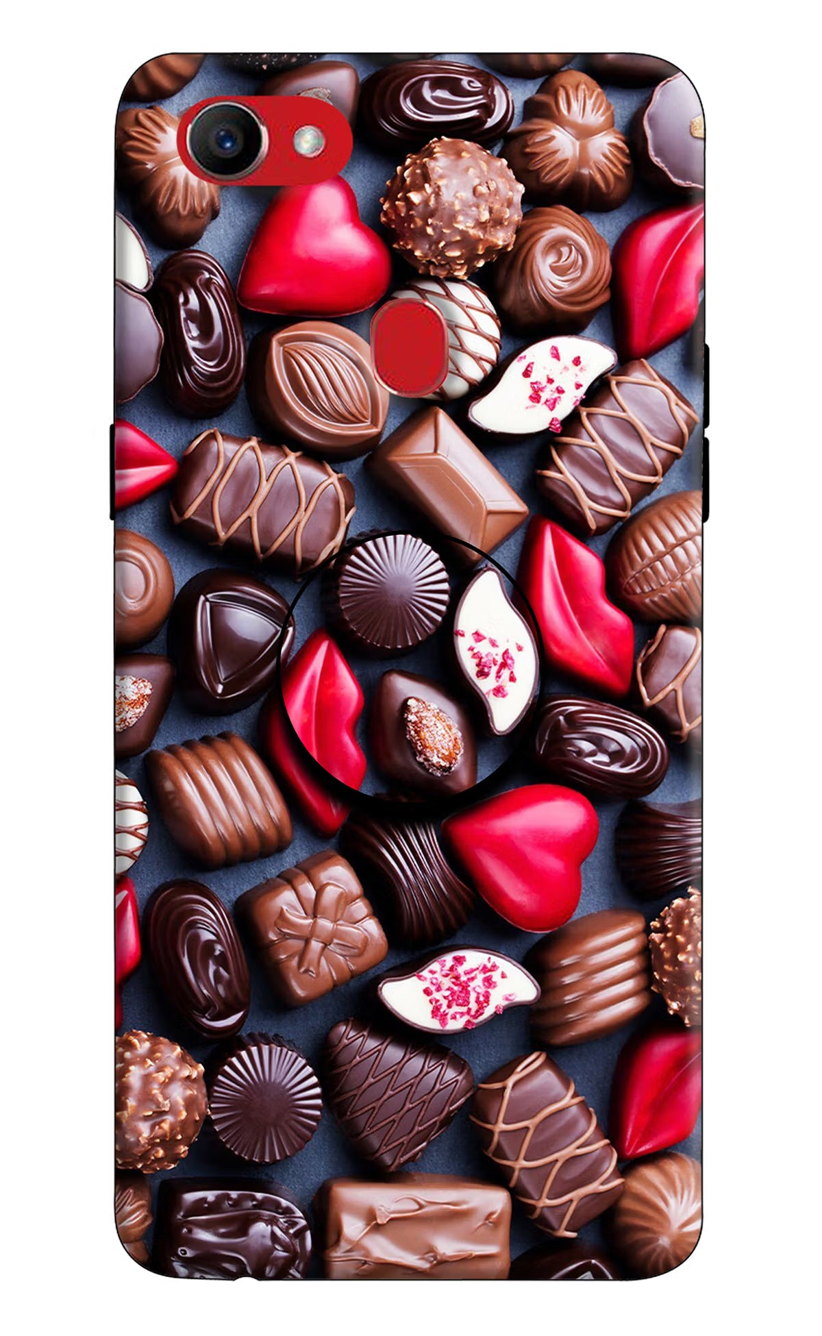 Chocolates Oppo F7 Pop Case - Chocolates Oppo F7 Pop Case by Casekaro Chocolates Oppo F7 Pop Case by Casekaro