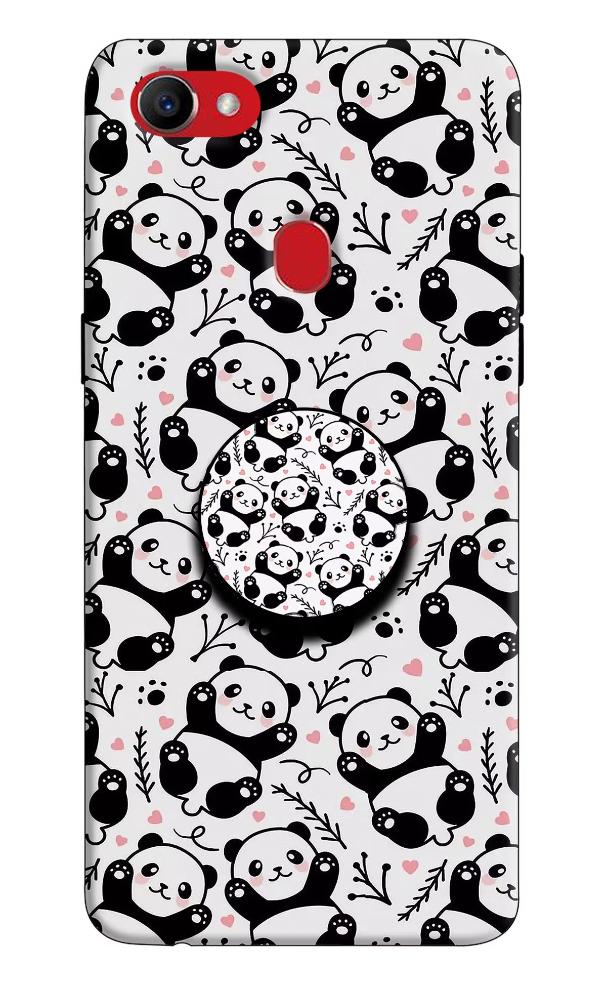 Cute Panda Oppo F7 Pop Case - Cute Panda Oppo F7 Pop Case by Casekaro Cute Panda Oppo F7 Pop Case by Casekaro