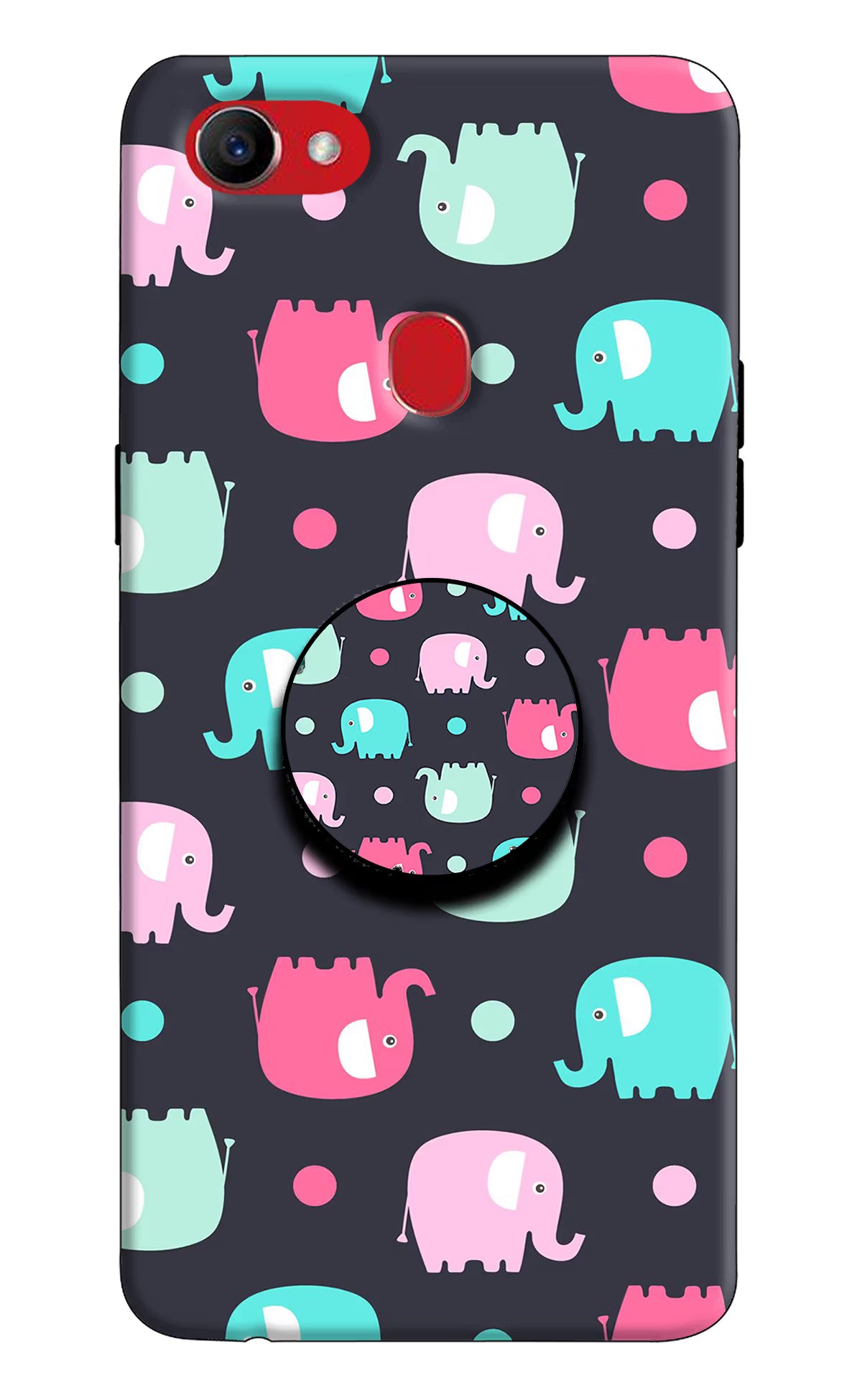 Baby Elephants Oppo F7 Pop Case - Baby Elephants Oppo F7 Pop Case by Casekaro Baby Elephants Oppo F7 Pop Case by Casekaro