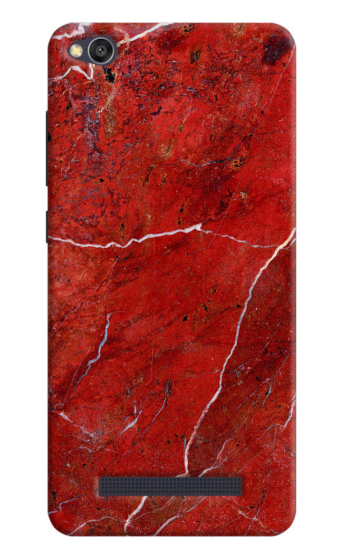 Red Marble Design Redmi 4A Back Cover - Red Marble Design Redmi 4A Hard Case Back Cover by Casekaro Red Marble Design Redmi 4A Hard Case Back Cover by Casekaro