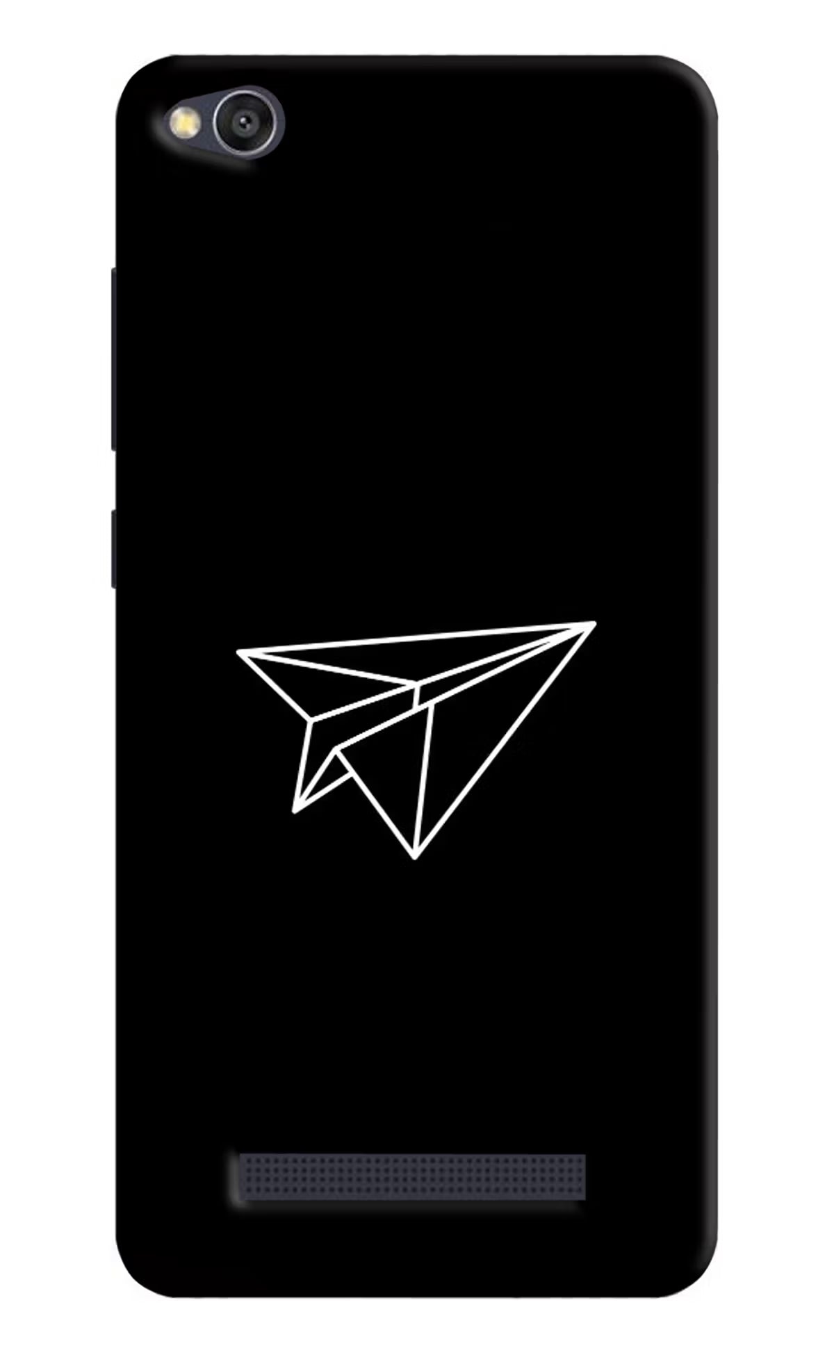 Paper Plane White Redmi 4A Back Cover - Paper Plane White Redmi 4A Hard Case Back Cover by Casekaro Paper Plane White Redmi 4A Hard Case Back Cover by Casekaro