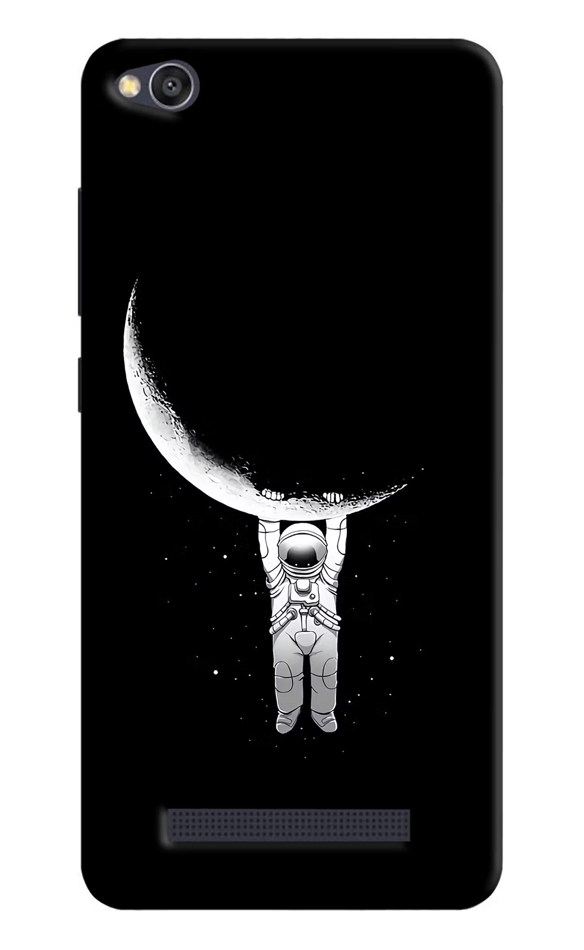 Moon Space Redmi 4A Back Cover - Moon Space Redmi 4A Hard Case Back Cover by Casekaro Moon Space Redmi 4A Hard Case Back Cover by Casekaro