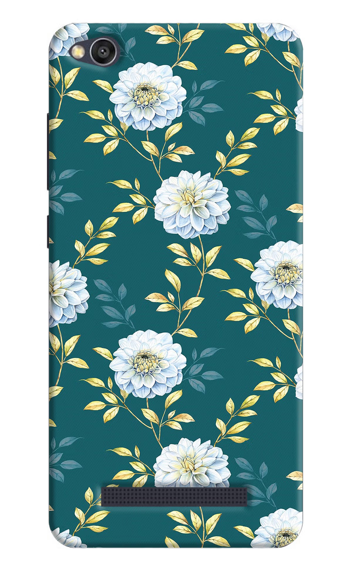 Flowers Redmi 4A Back Cover - Flowers Redmi 4A Hard Case Back Cover by Casekaro Flowers Redmi 4A Hard Case Back Cover by Casekaro