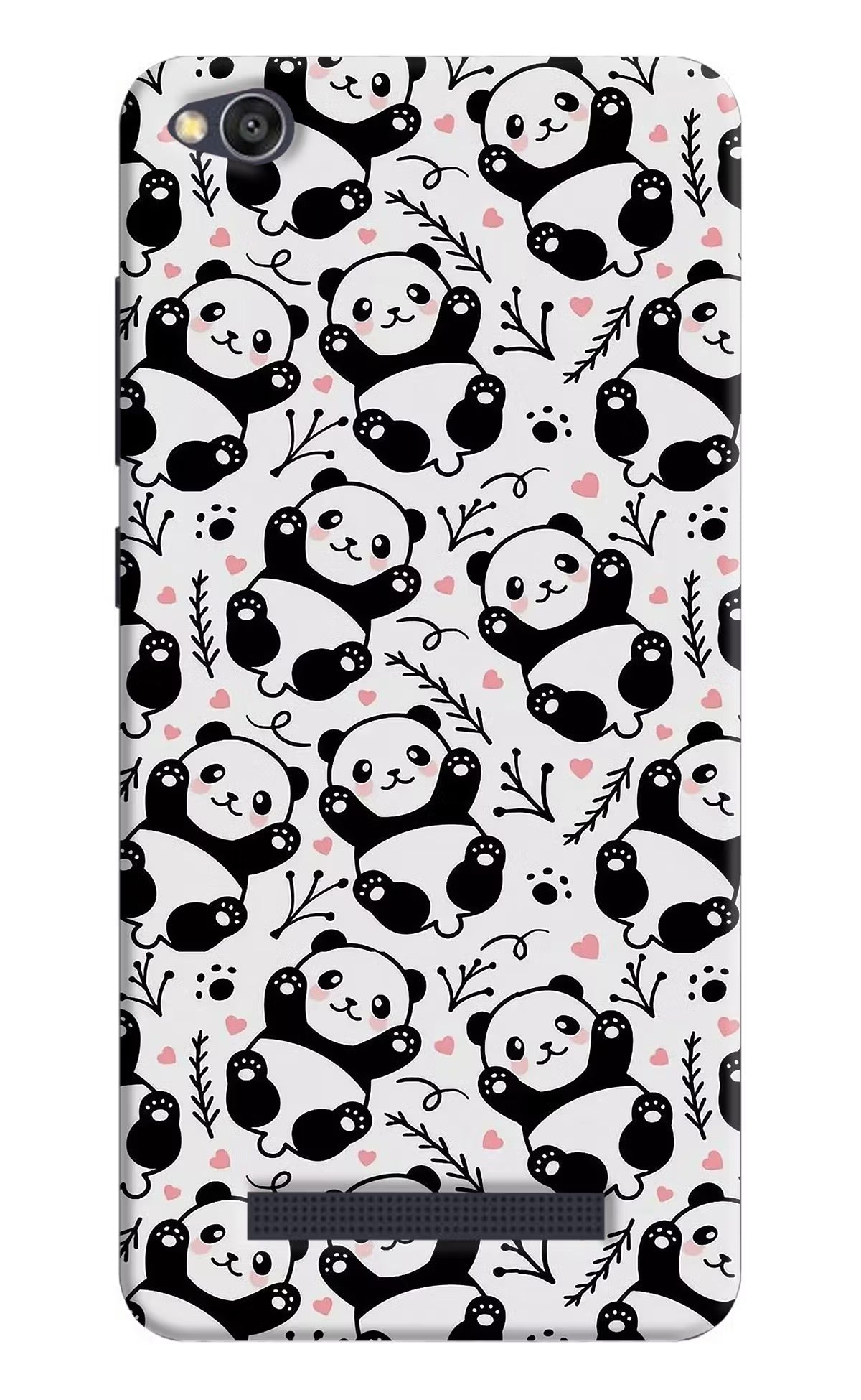 Cute Panda Redmi 4A Back Cover - Cute Panda Redmi 4A Hard Case Back Cover by Casekaro Cute Panda Redmi 4A Hard Case Back Cover by Casekaro