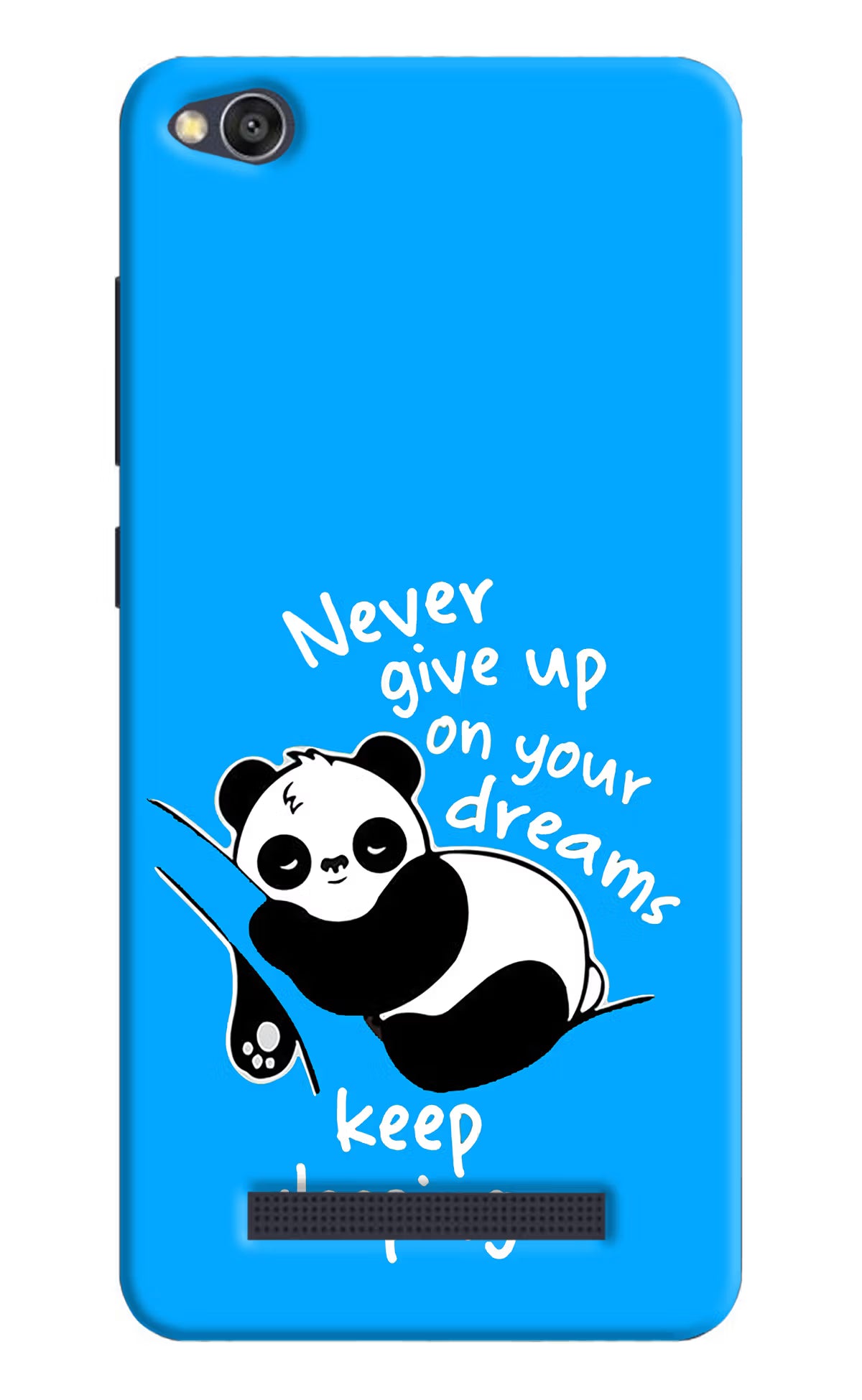 Keep Sleeping Redmi 4A Back Cover - Keep Sleeping Redmi 4A Hard Case Back Cover by Casekaro Keep Sleeping Redmi 4A Hard Case Back Cover by Casekaro