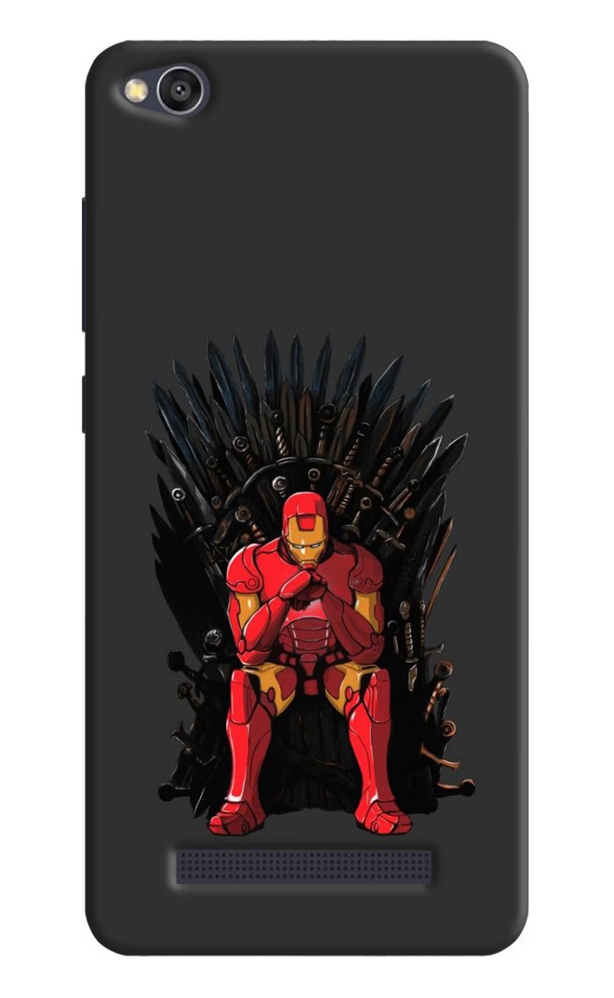 Ironman Throne Redmi 4A Back Cover - Ironman Throne Redmi 4A Hard Case Back Cover by Casekaro Ironman Throne Redmi 4A Hard Case Back Cover by Casekaro