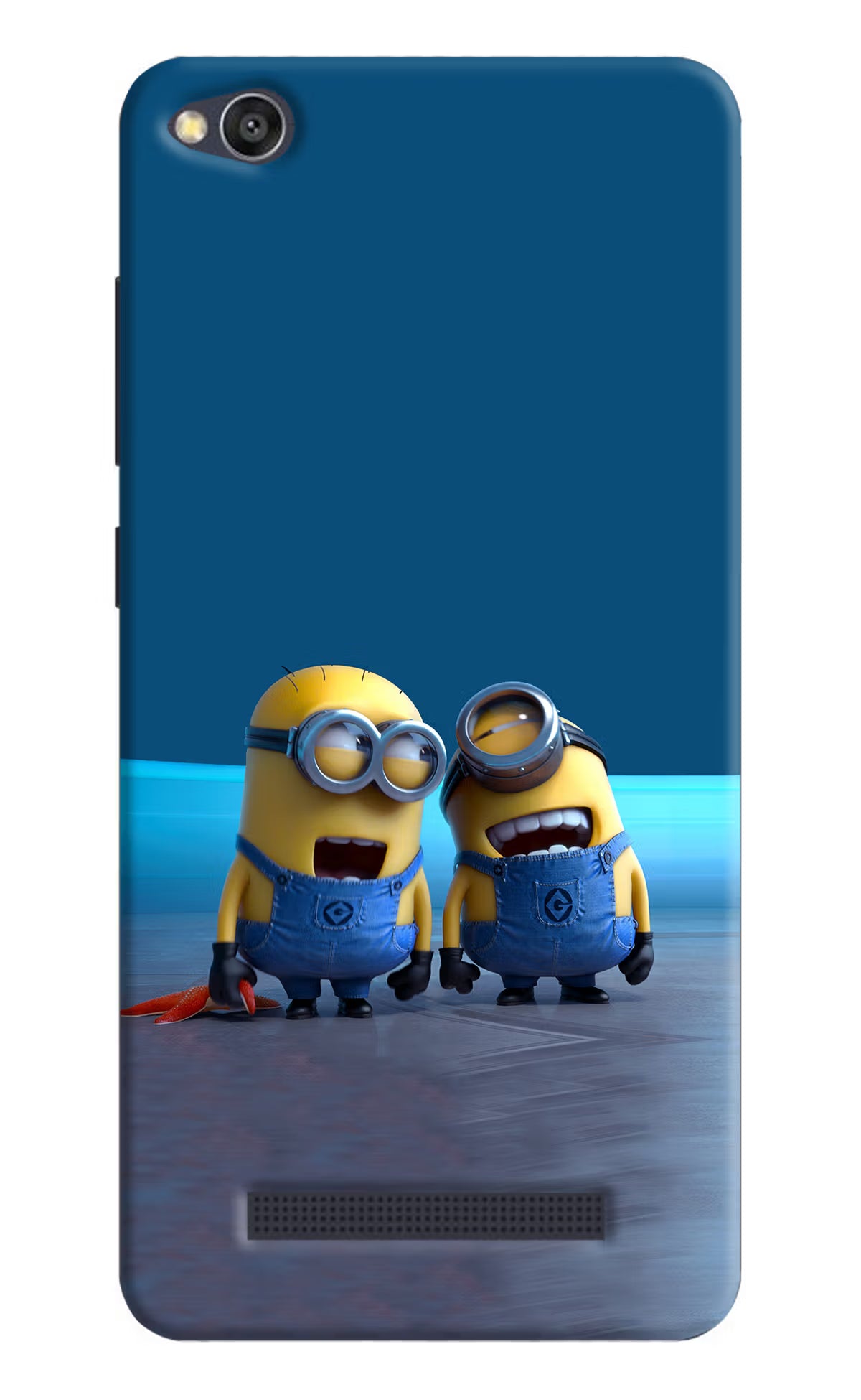 Minion Laughing Redmi 4A Back Cover - Minion Laughing Redmi 4A Hard Case Back Cover by Casekaro Minion Laughing Redmi 4A Hard Case Back Cover by Casekaro