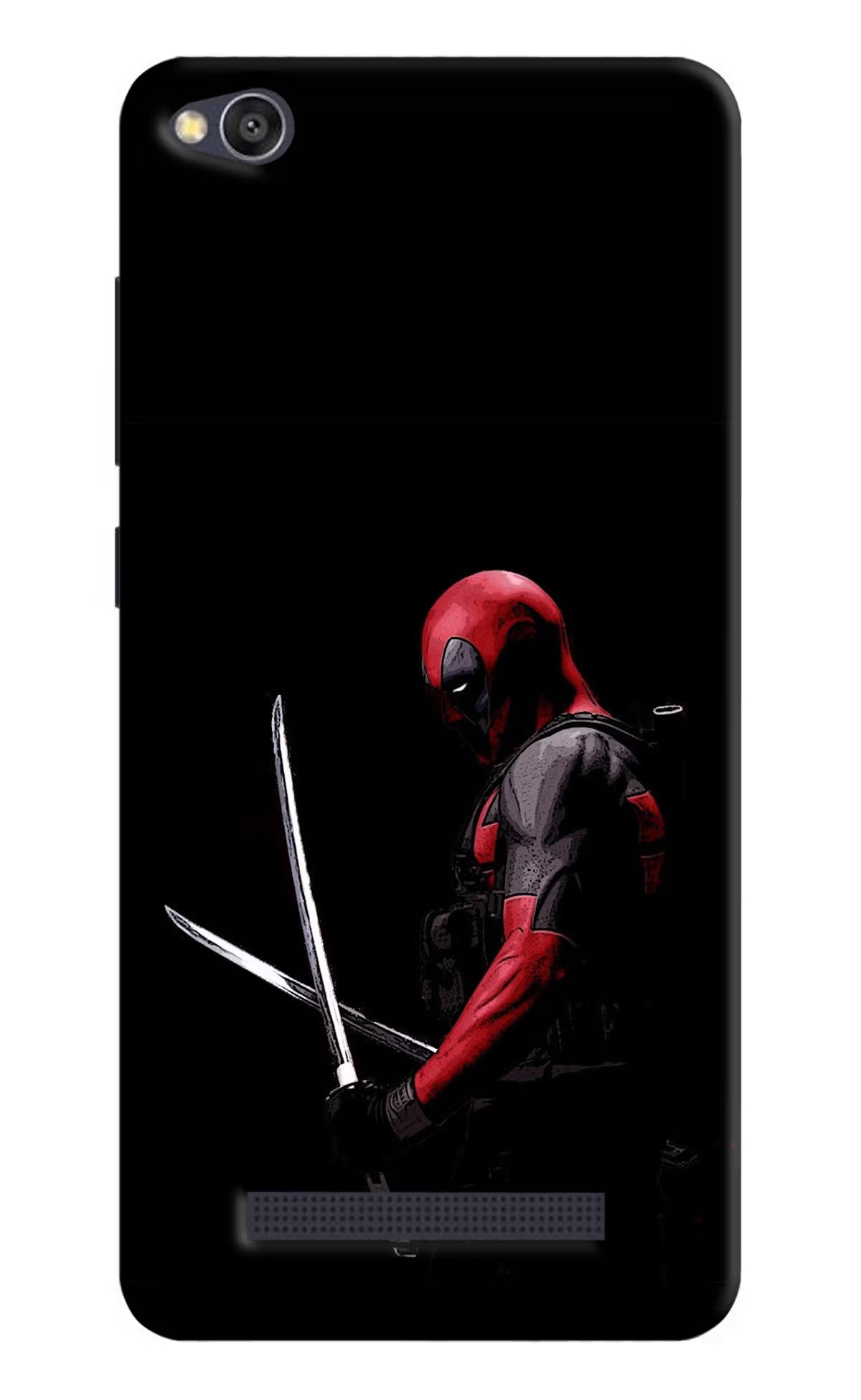 Deadpool Redmi 4A Back Cover - Deadpool Redmi 4A Hard Case Back Cover by Casekaro Deadpool Redmi 4A Hard Case Back Cover by Casekaro