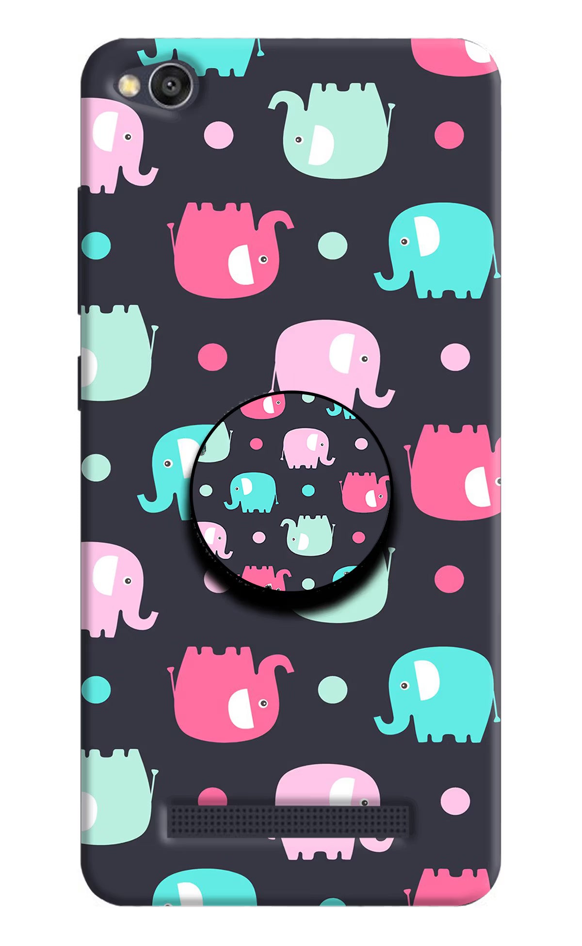Baby Elephants Redmi 4A Pop Case - Baby Elephants Redmi 4A Pop Case by Casekaro Baby Elephants Redmi 4A Pop Case by Casekaro